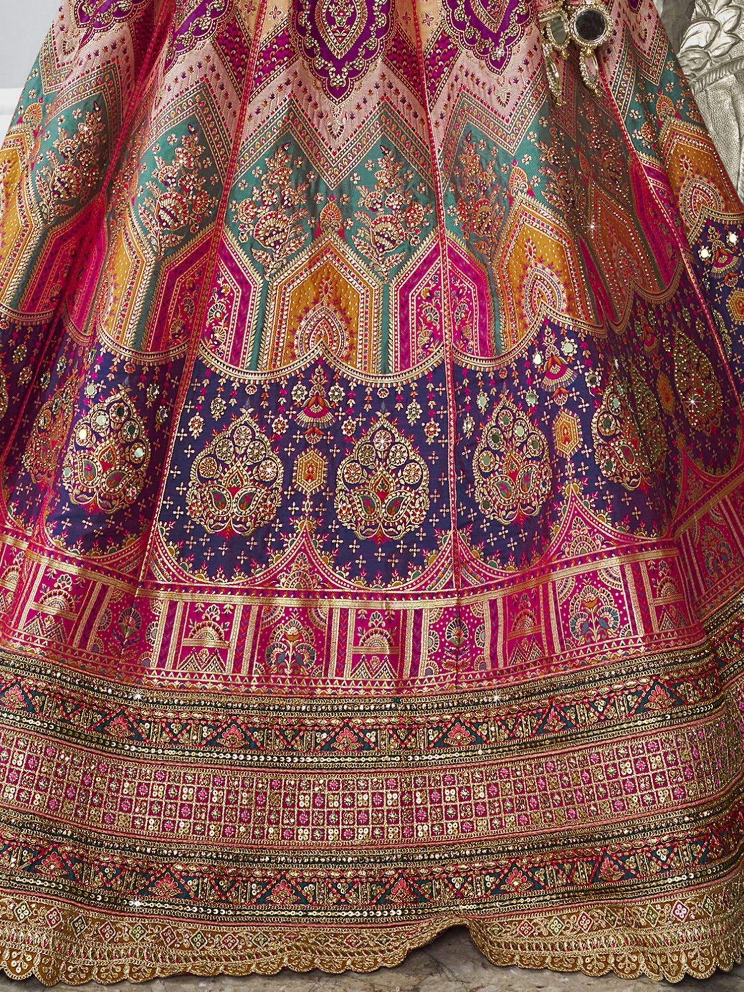 Aradhana Unstitched Lehenga Choli