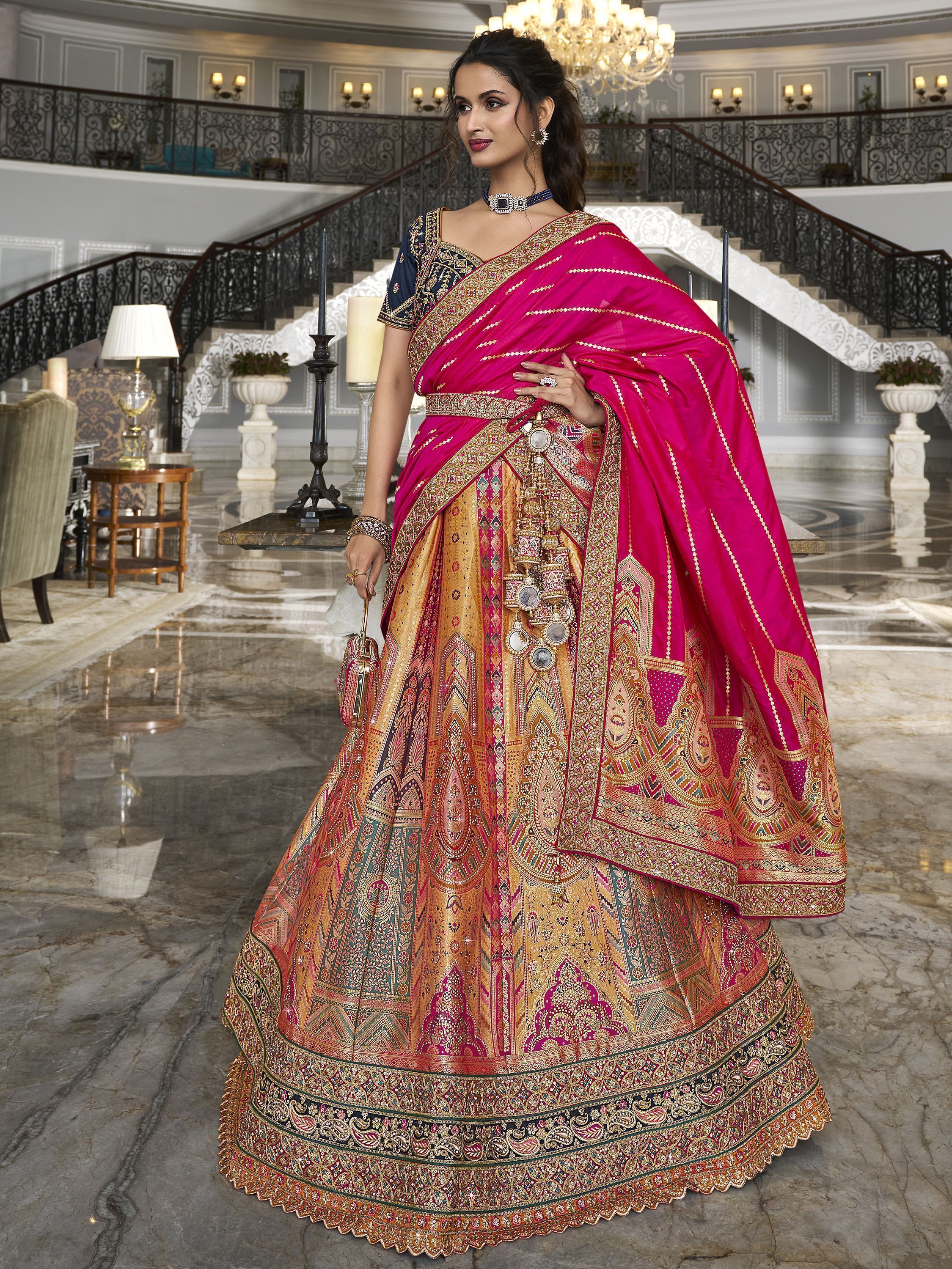 Gargi Unstitched Lehenga Choli