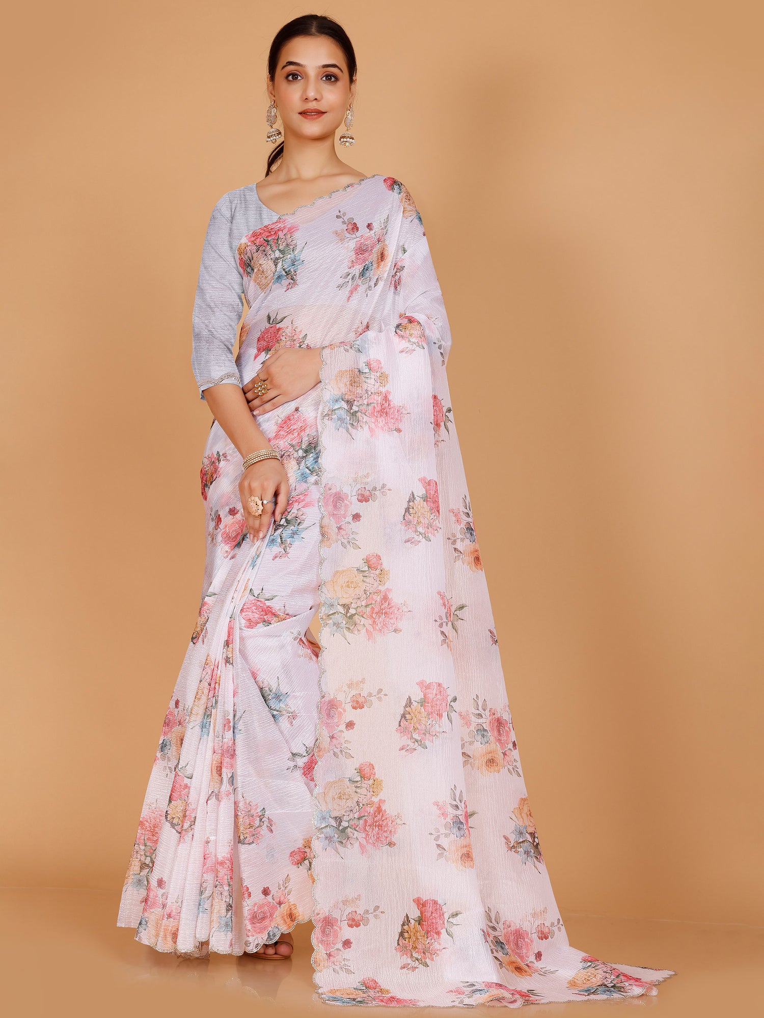 Aviya Floral Saree