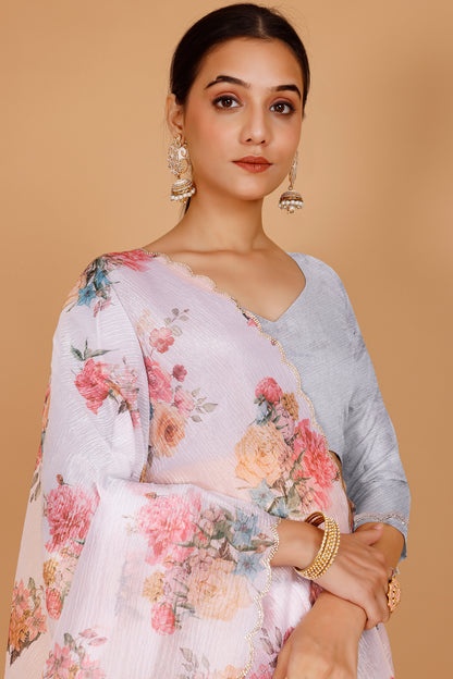 Aviya Floral Saree