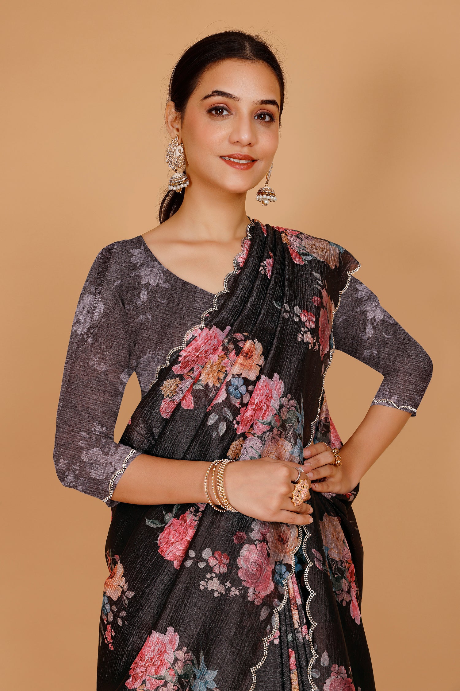 Aviya Floral Saree