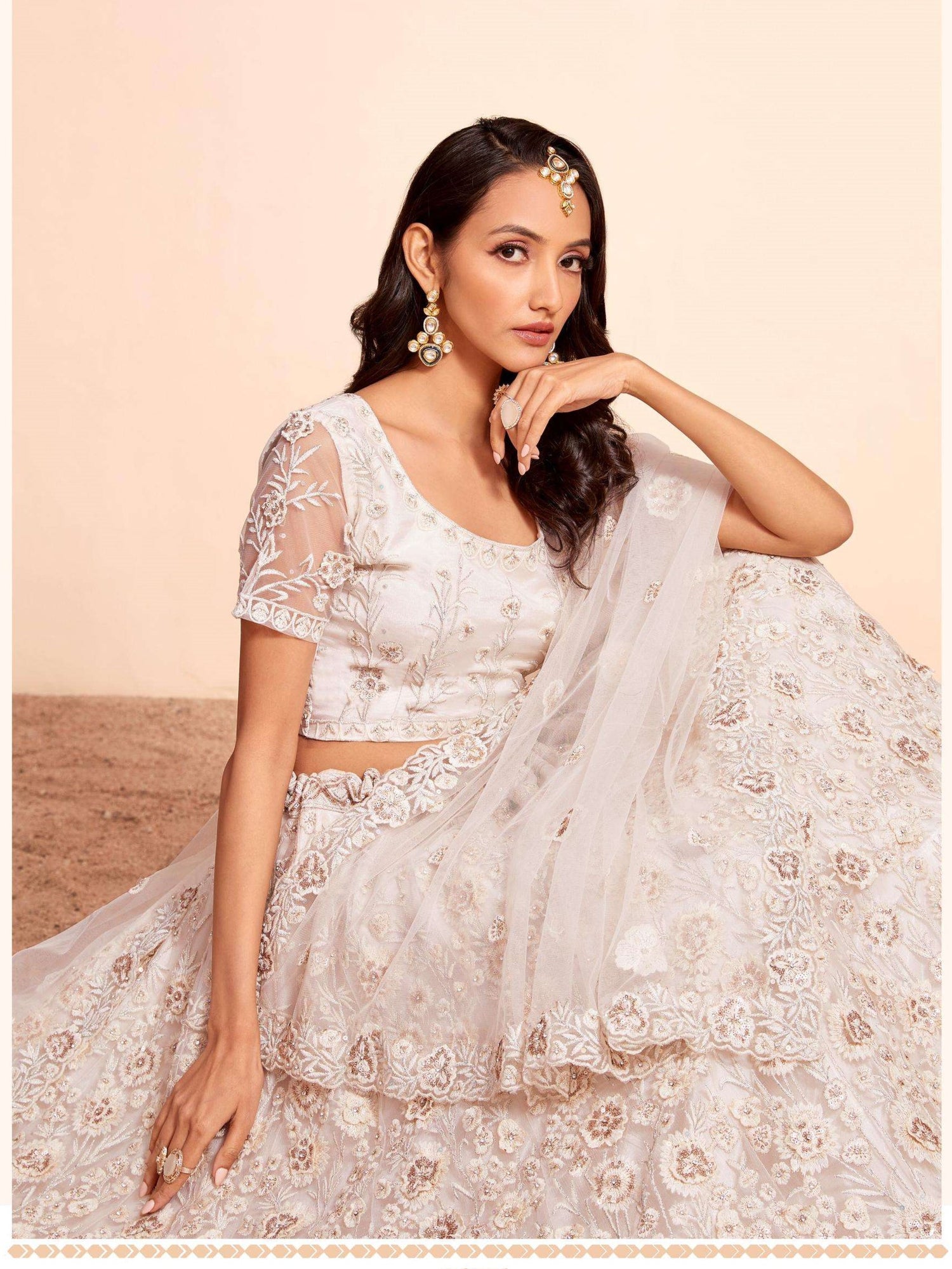 Priti Unstitched Lehenga Choli