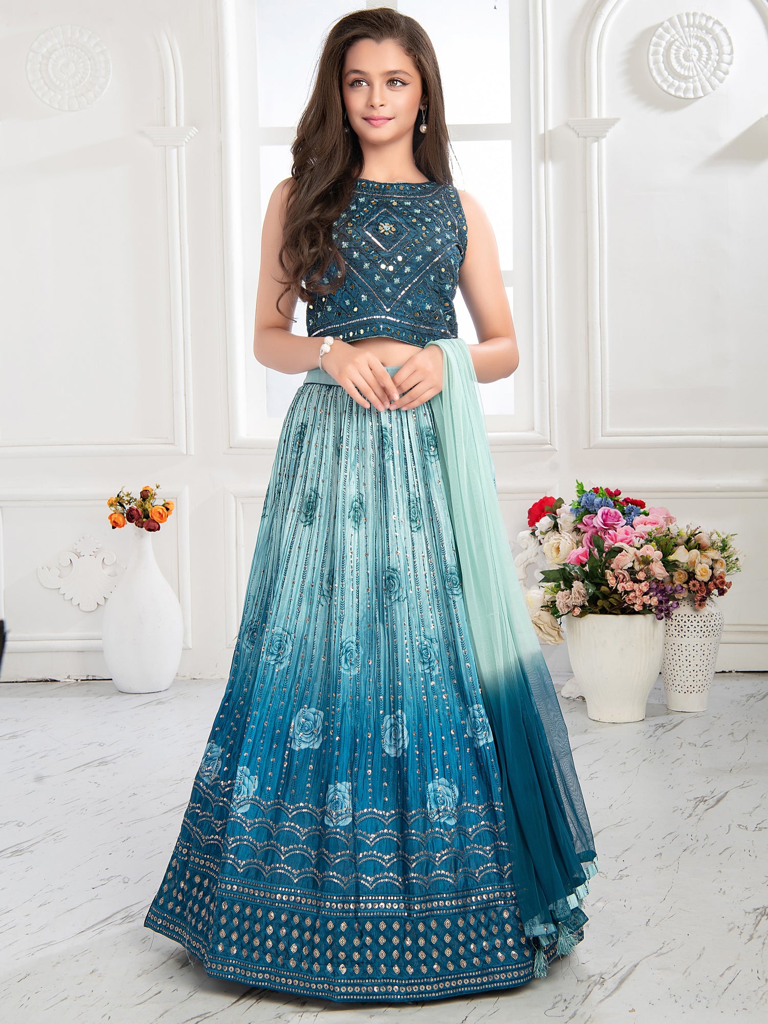 Aamira Lehenga Choli Suit - Roop Darshan