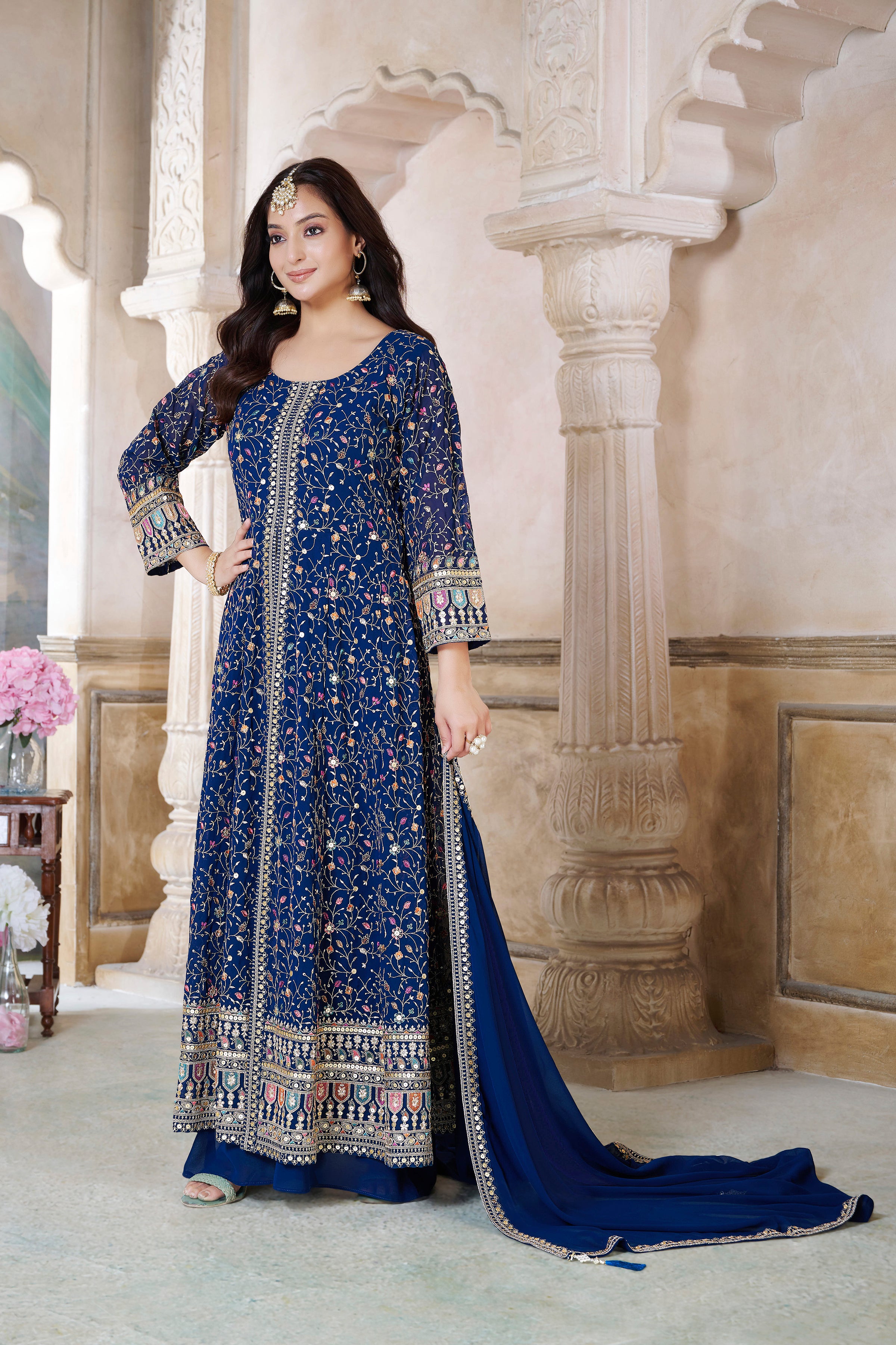 Asha Palazzo Suit - Roop Darshan