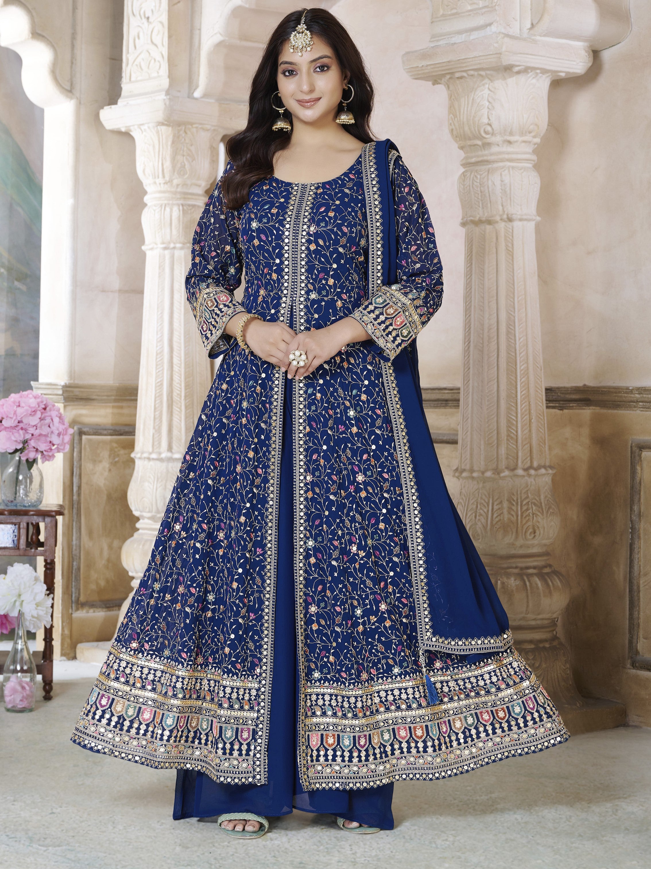 Asha Palazzo Suit - Roop Darshan