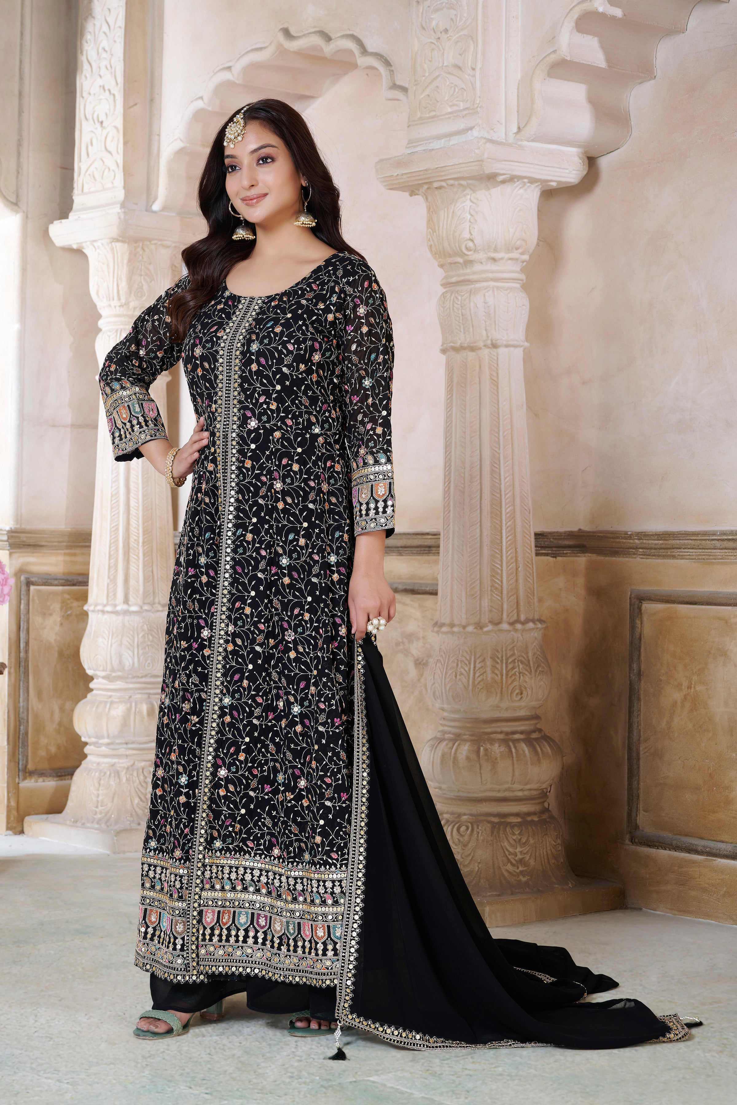 Asha Palazzo Suit - Roop Darshan