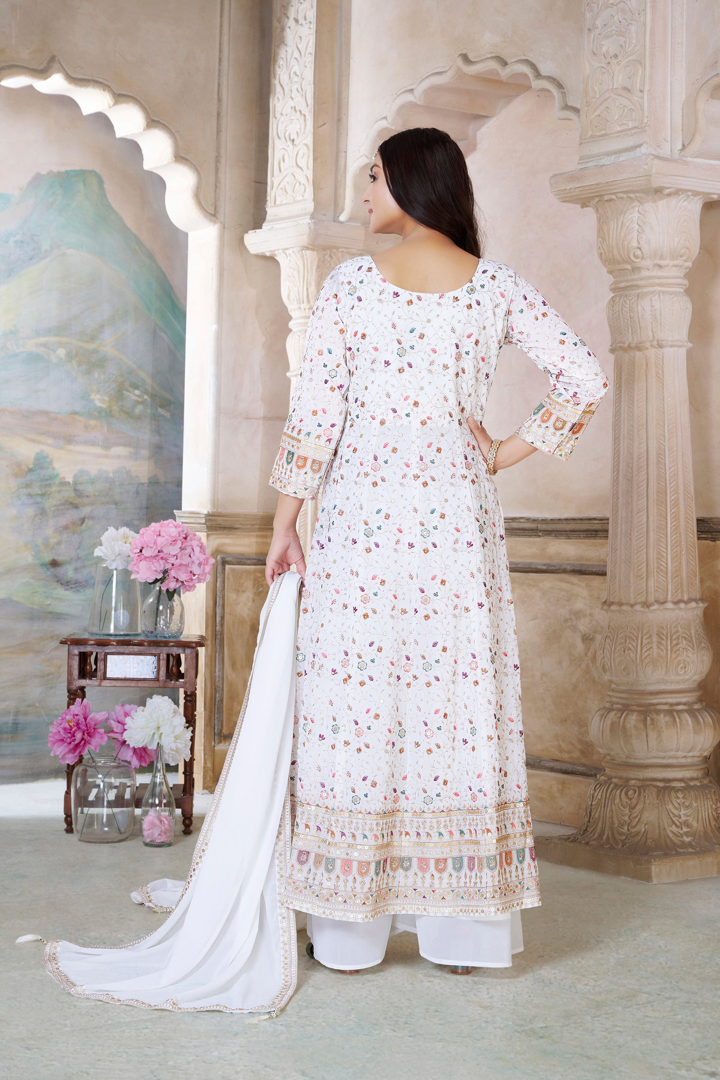 Asha Palazzo Suit - Roop Darshan