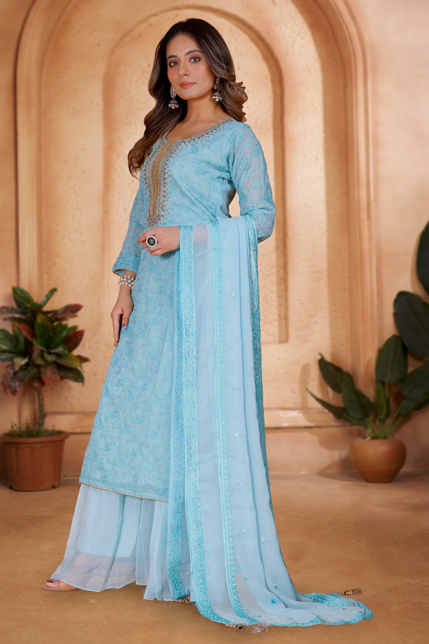 Prisha Palazzo Suit