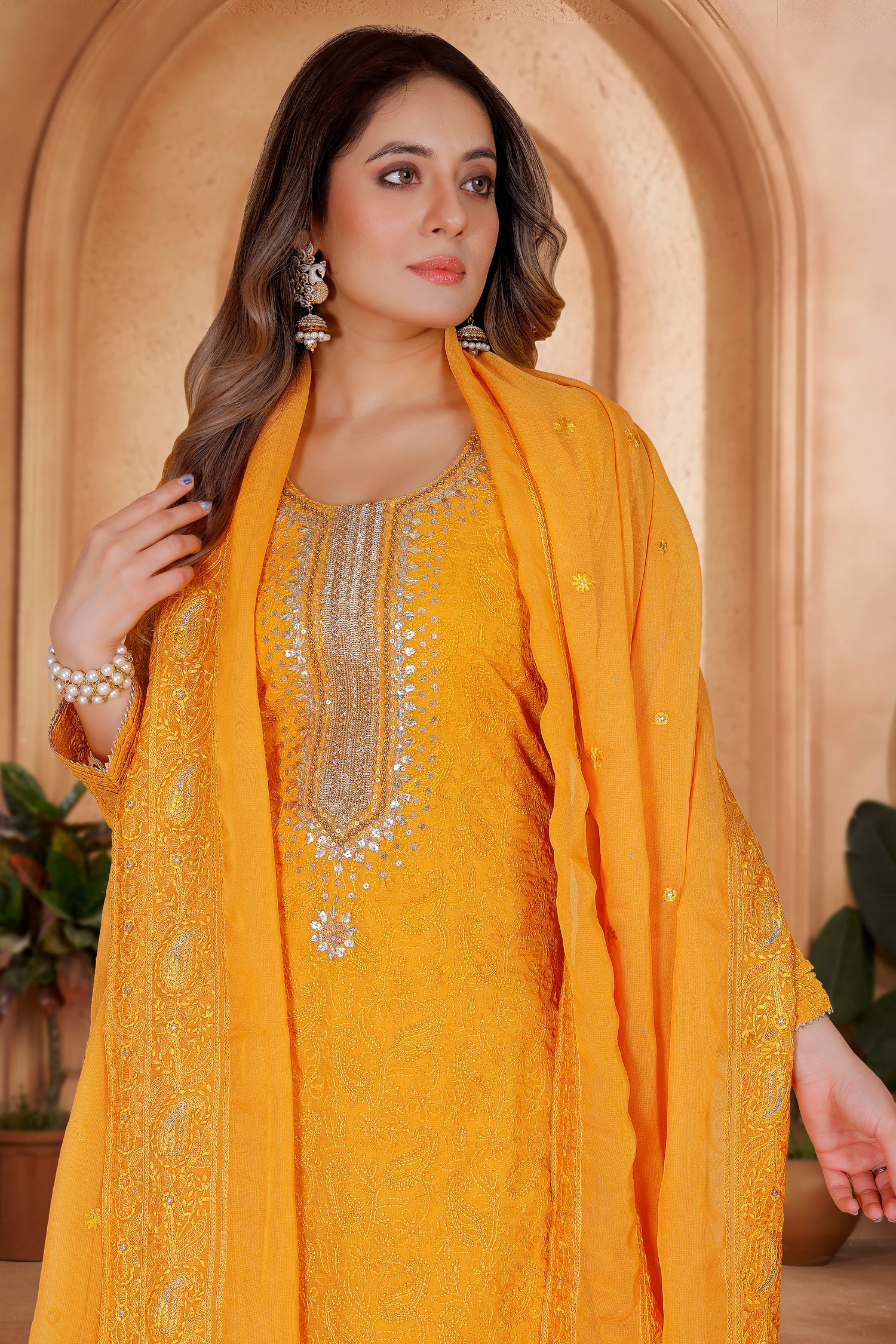 Prisha Palazzo Suit