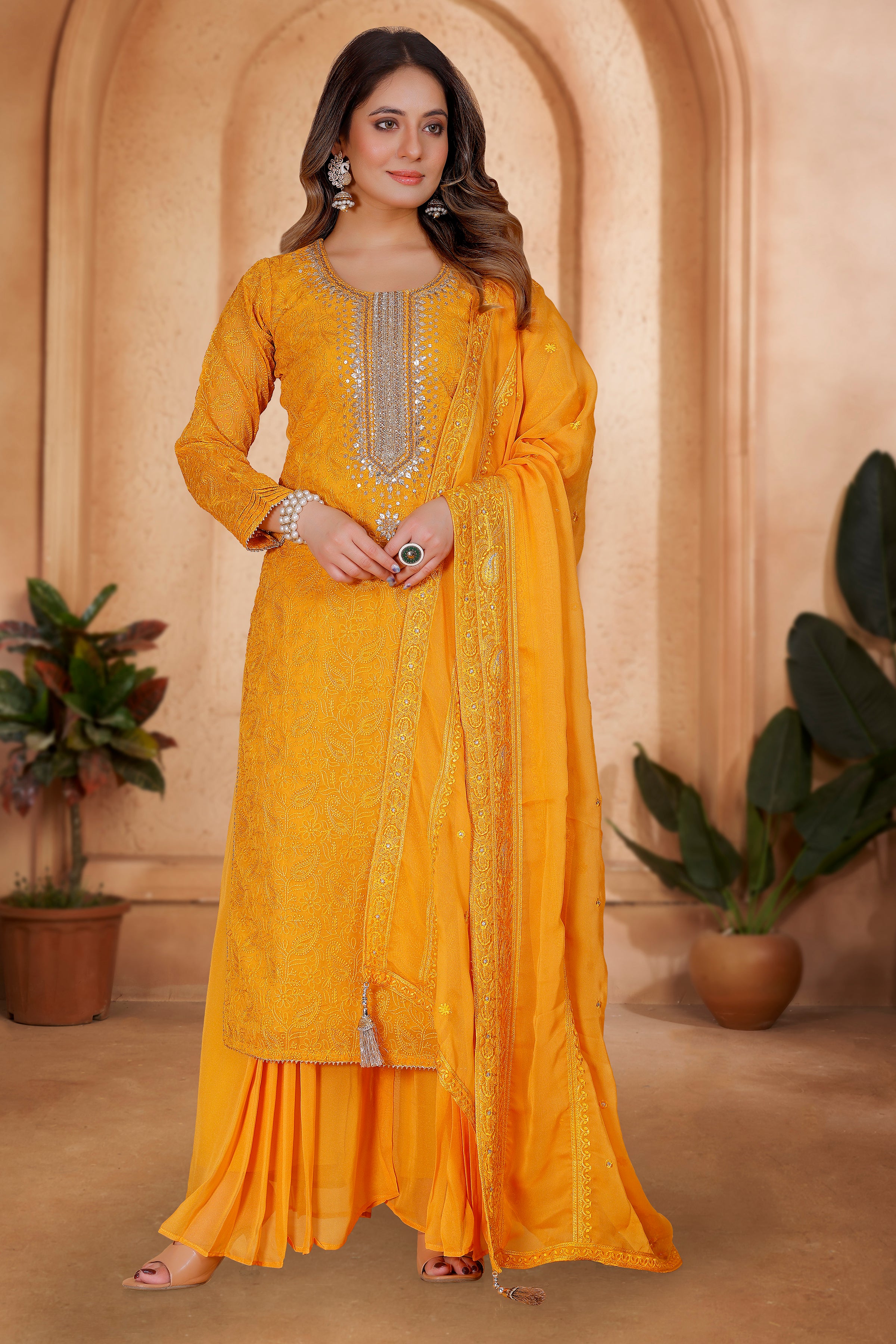 Prisha Palazzo Suit