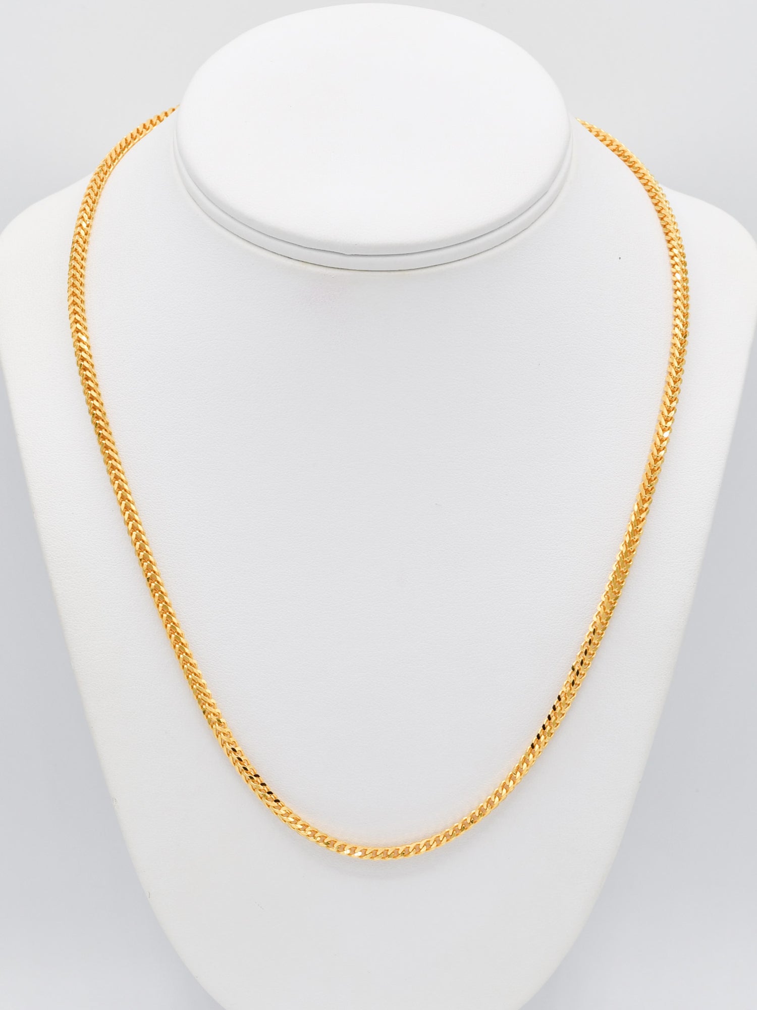 22ct Gold Fox Tail Chain - Roop Darshan