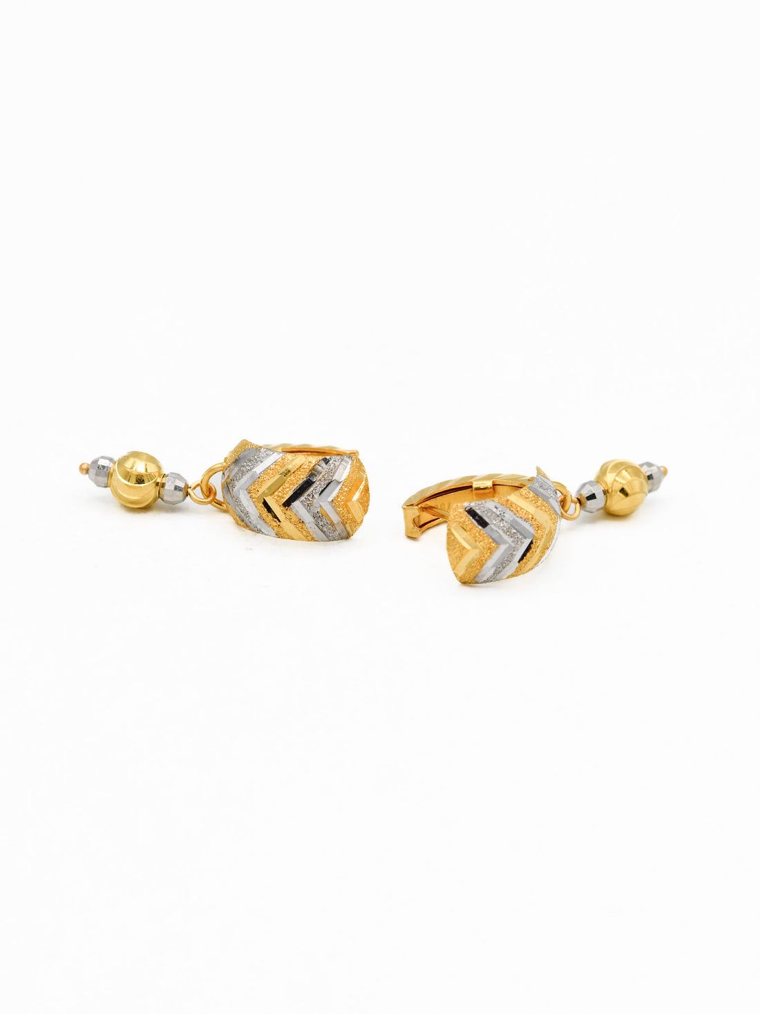 22ct Gold Two Tone Spring Bali