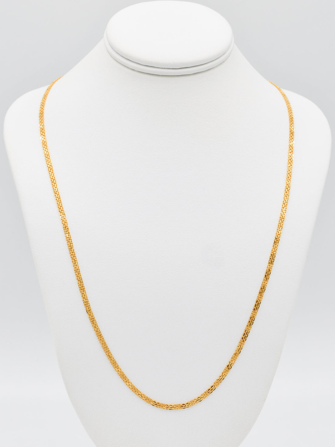 22ct Gold Flat Chain