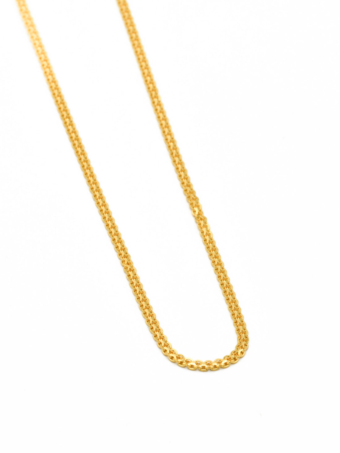 22ct Gold Flat Chain