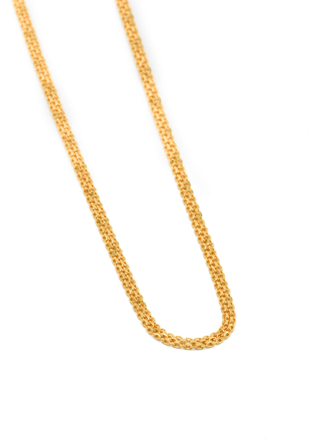 22ct Gold Flat Chain