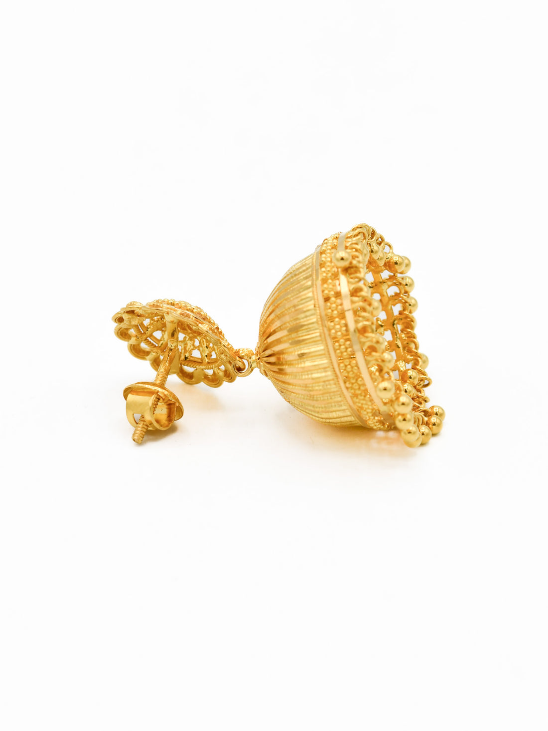 22ct Gold Jhumka Earrings