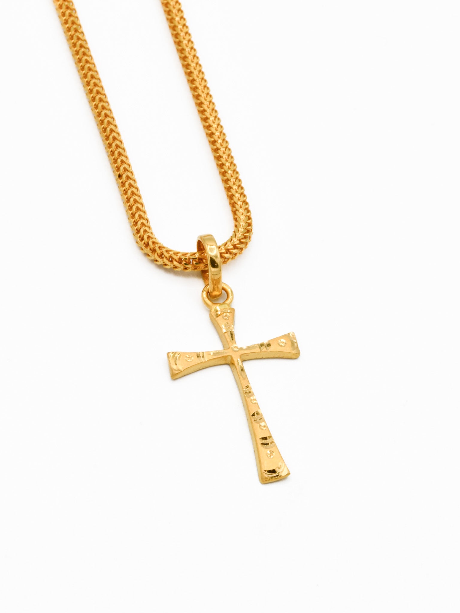 22ct Gold Cross Pendant