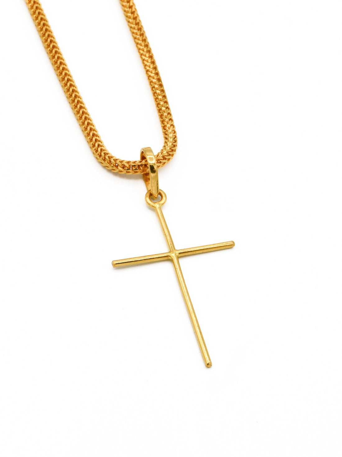 22ct Gold Cross Pendant