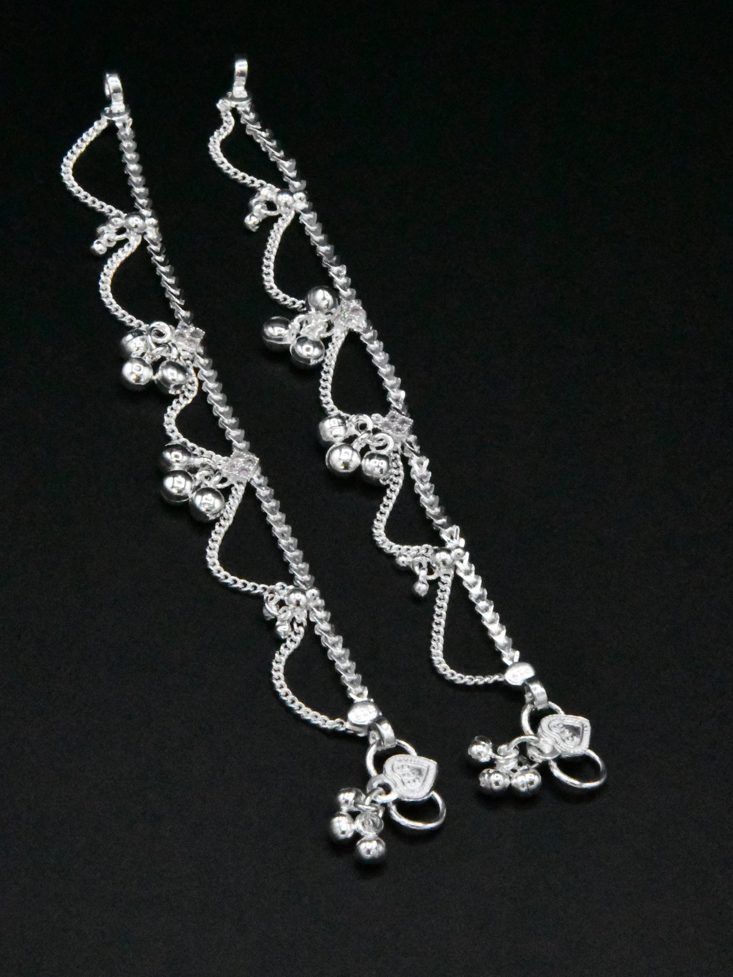 Baby Silver Anklets