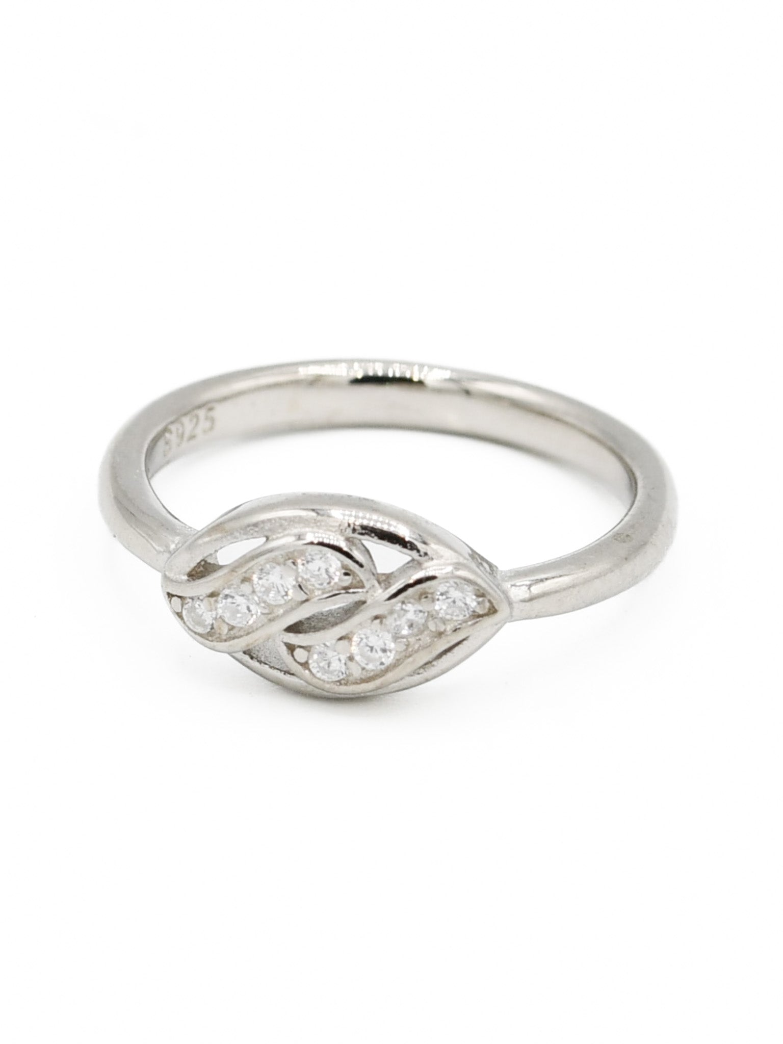 Silver CZ Baby Ring