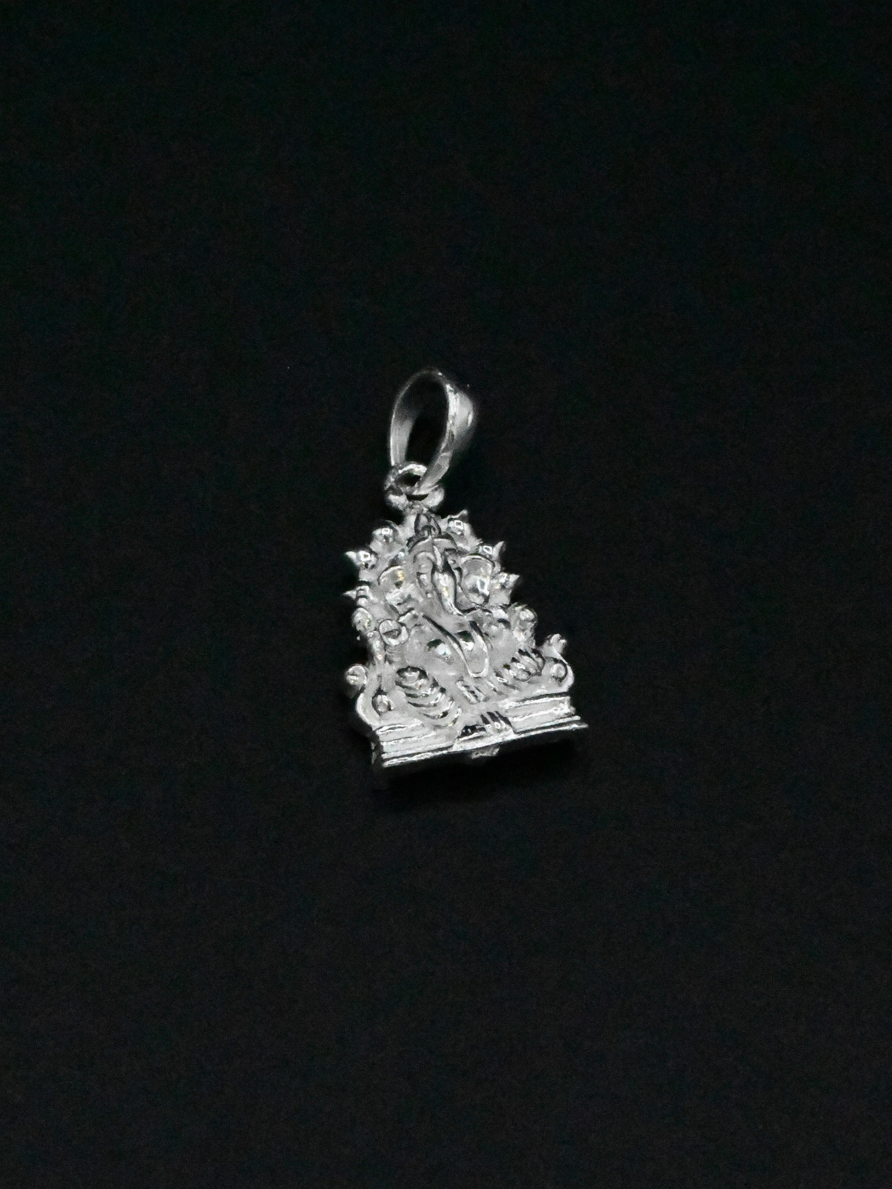 Silver Ganesh Pendant