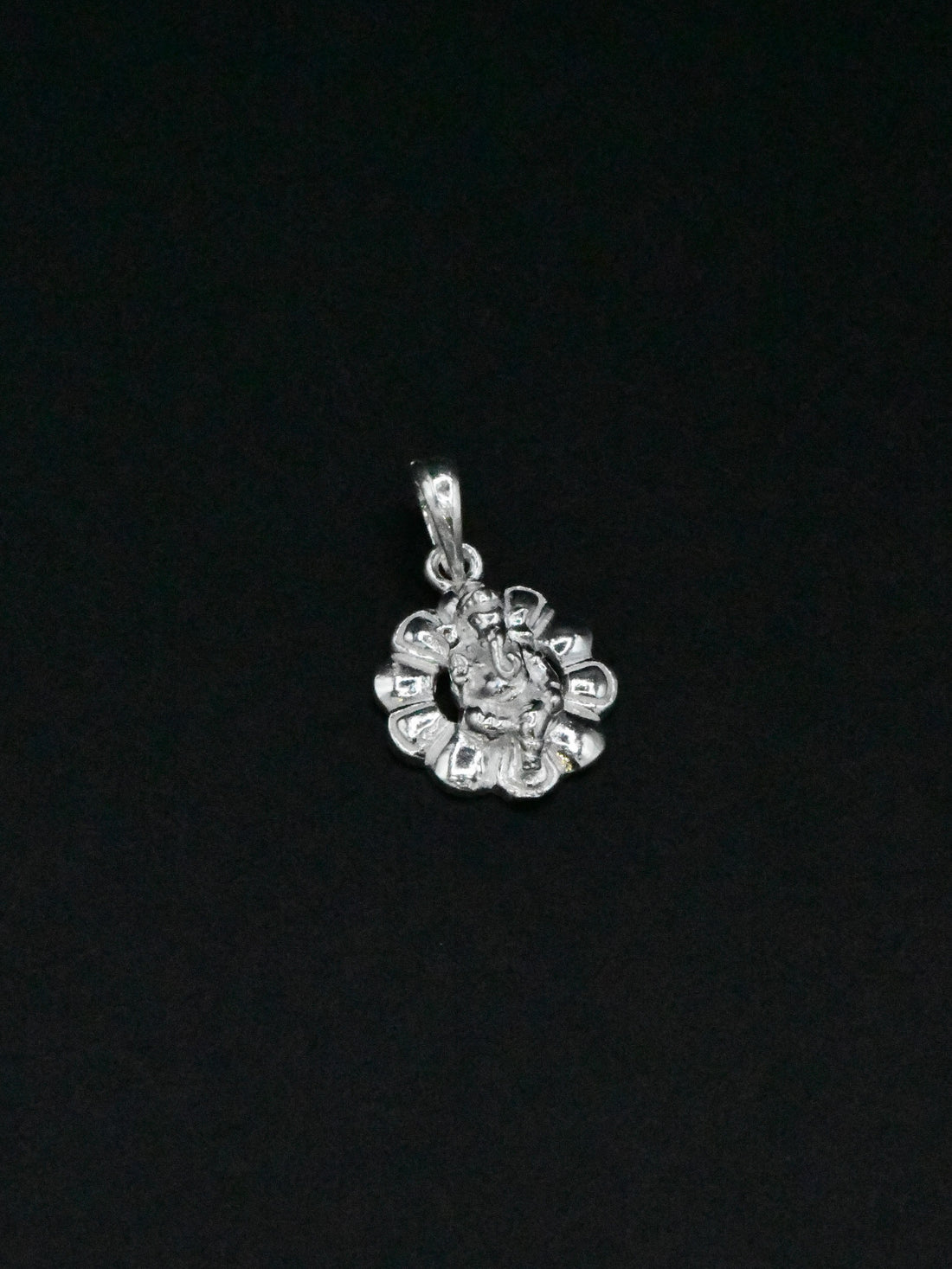 Silver Ganesh Pendant