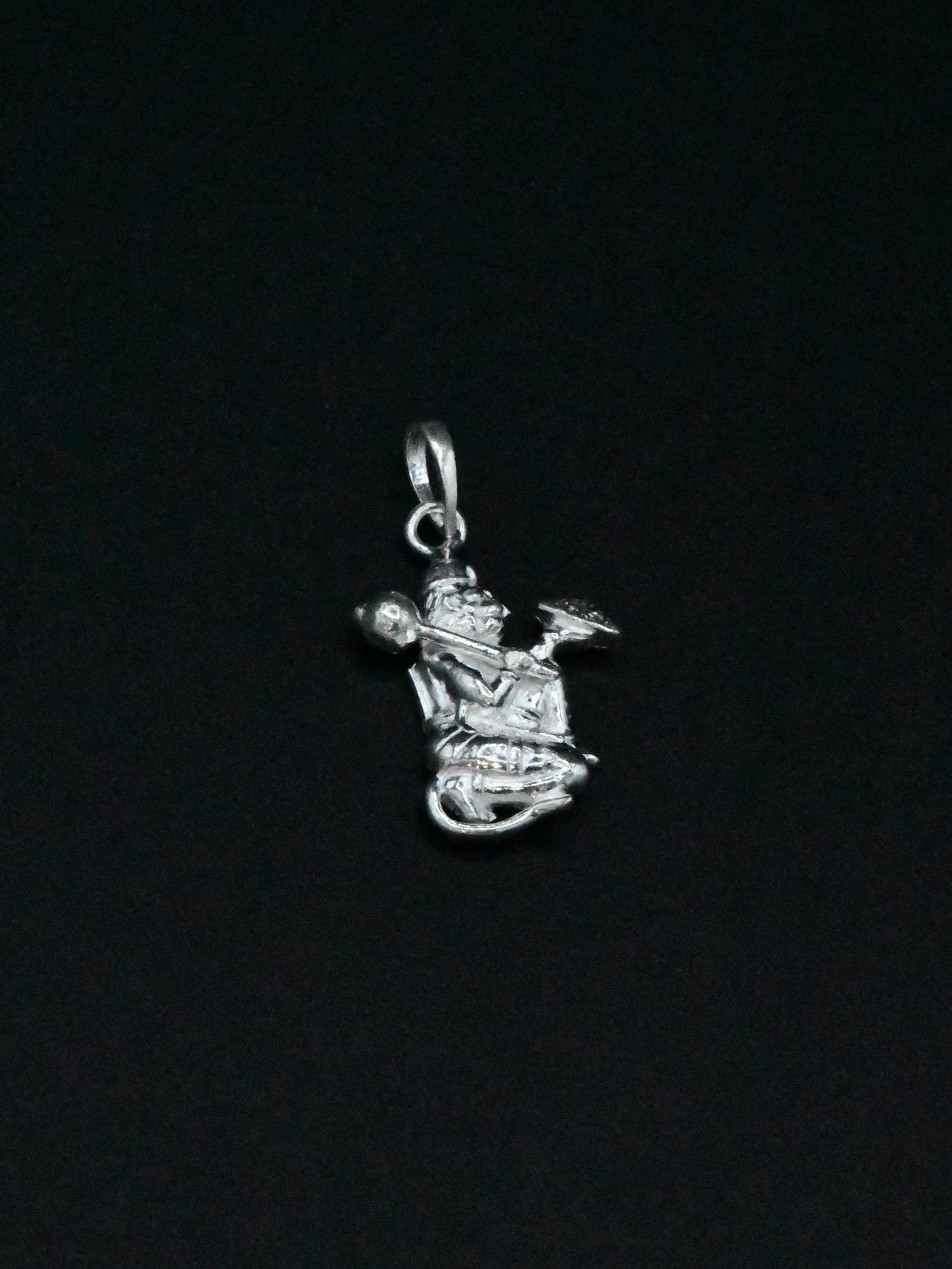 Silver Hanumanji Pendant