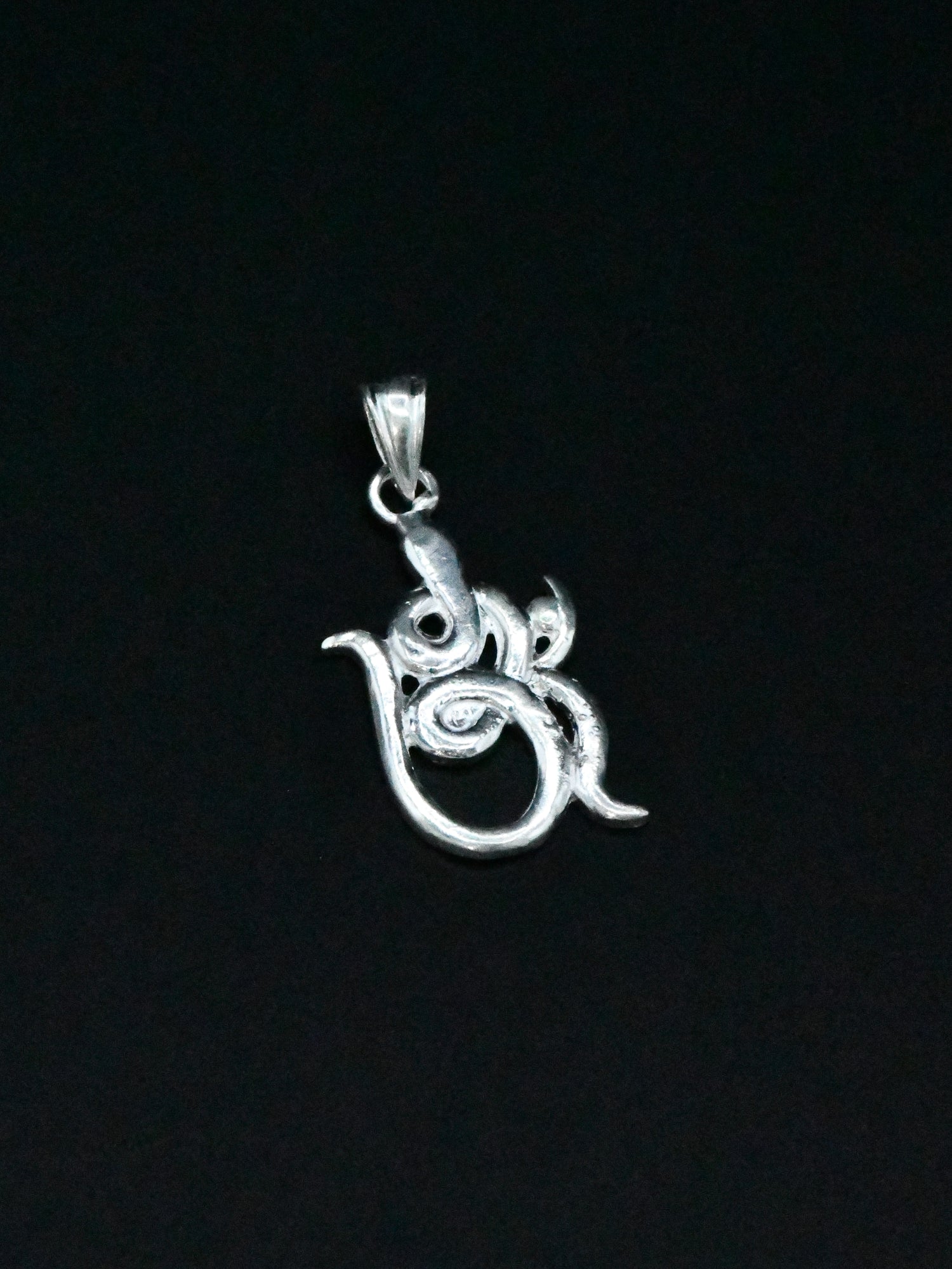 Silver Om Pendant