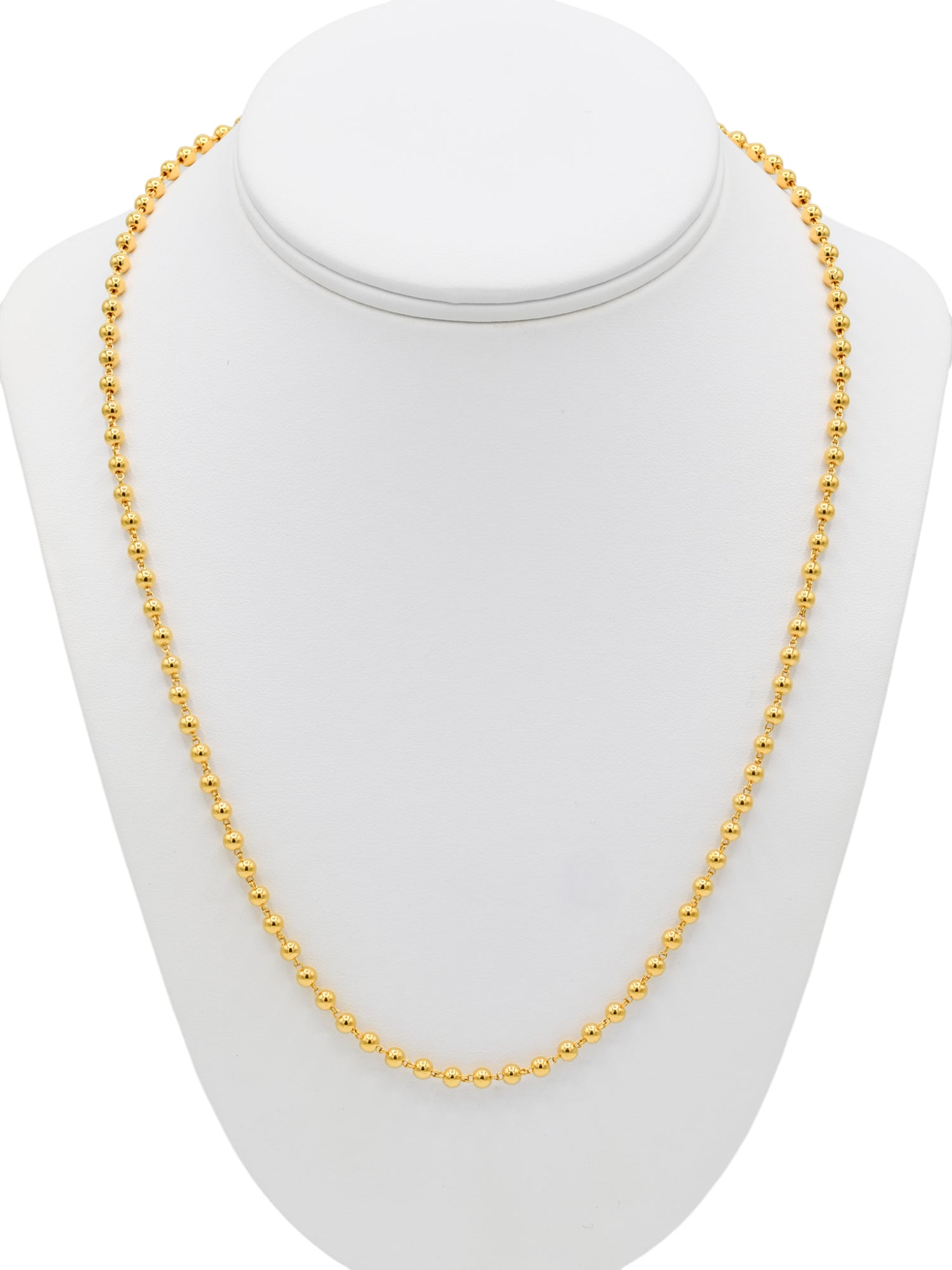 22ct Gold Ball Fancy Chain