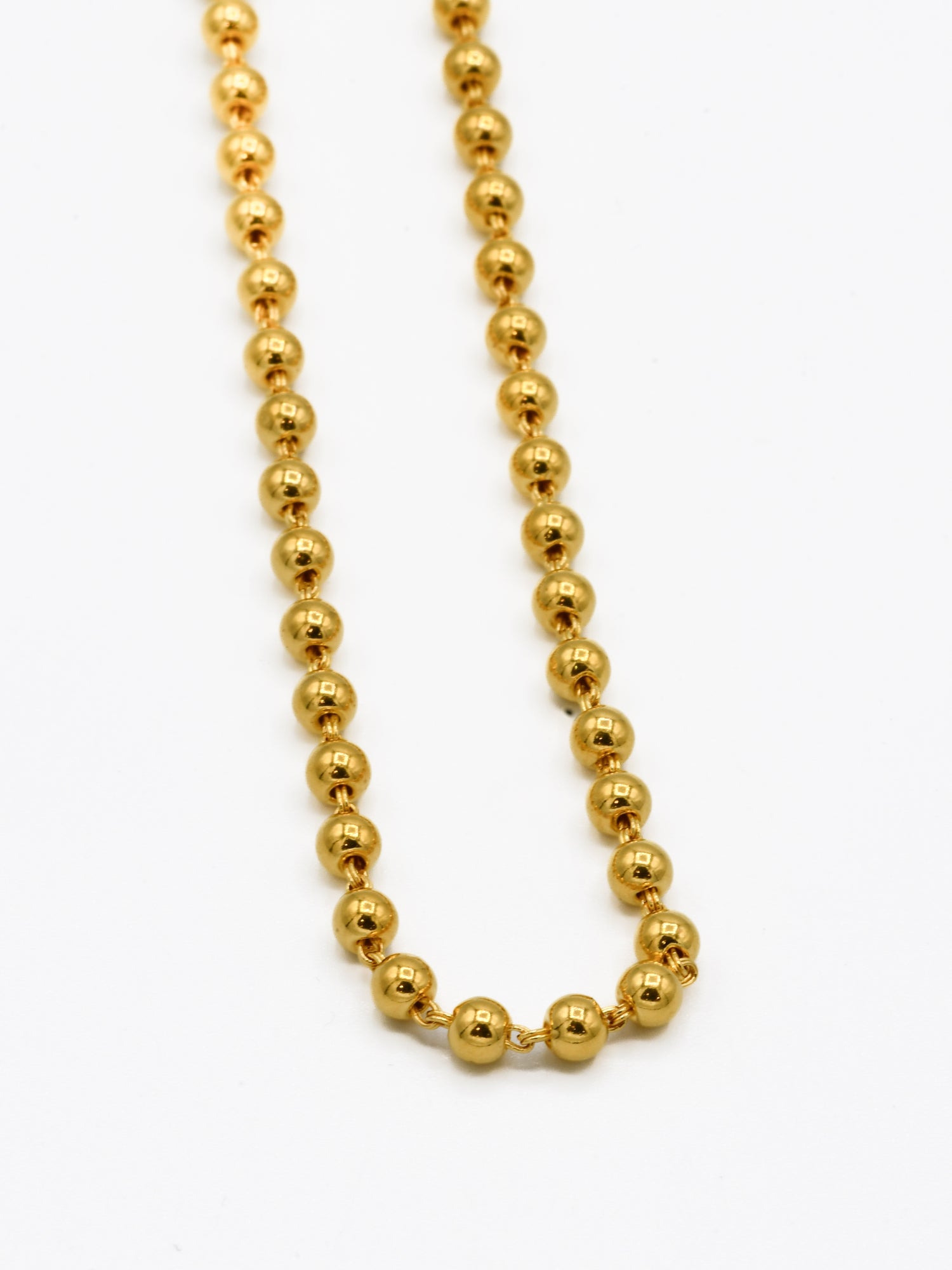 22ct Gold Ball Fancy Chain