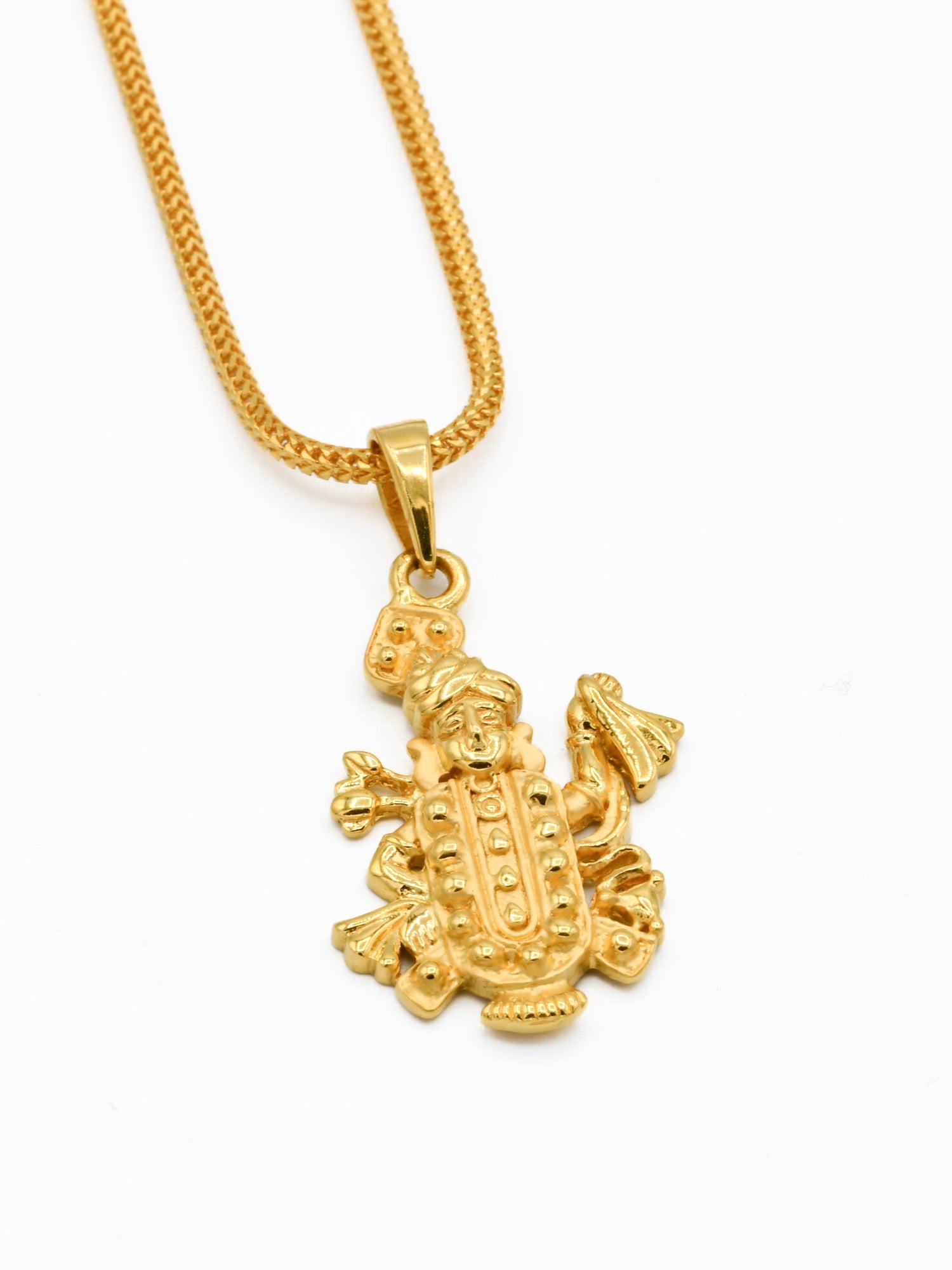 22ct Gold Shrinathji Pendant