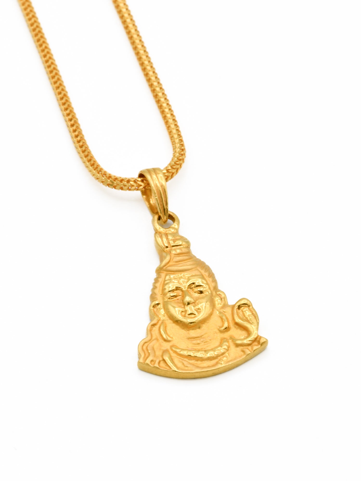 22ct Gold Shiv Pendant