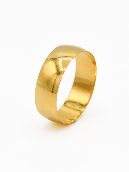 22ct Gold Band Ring