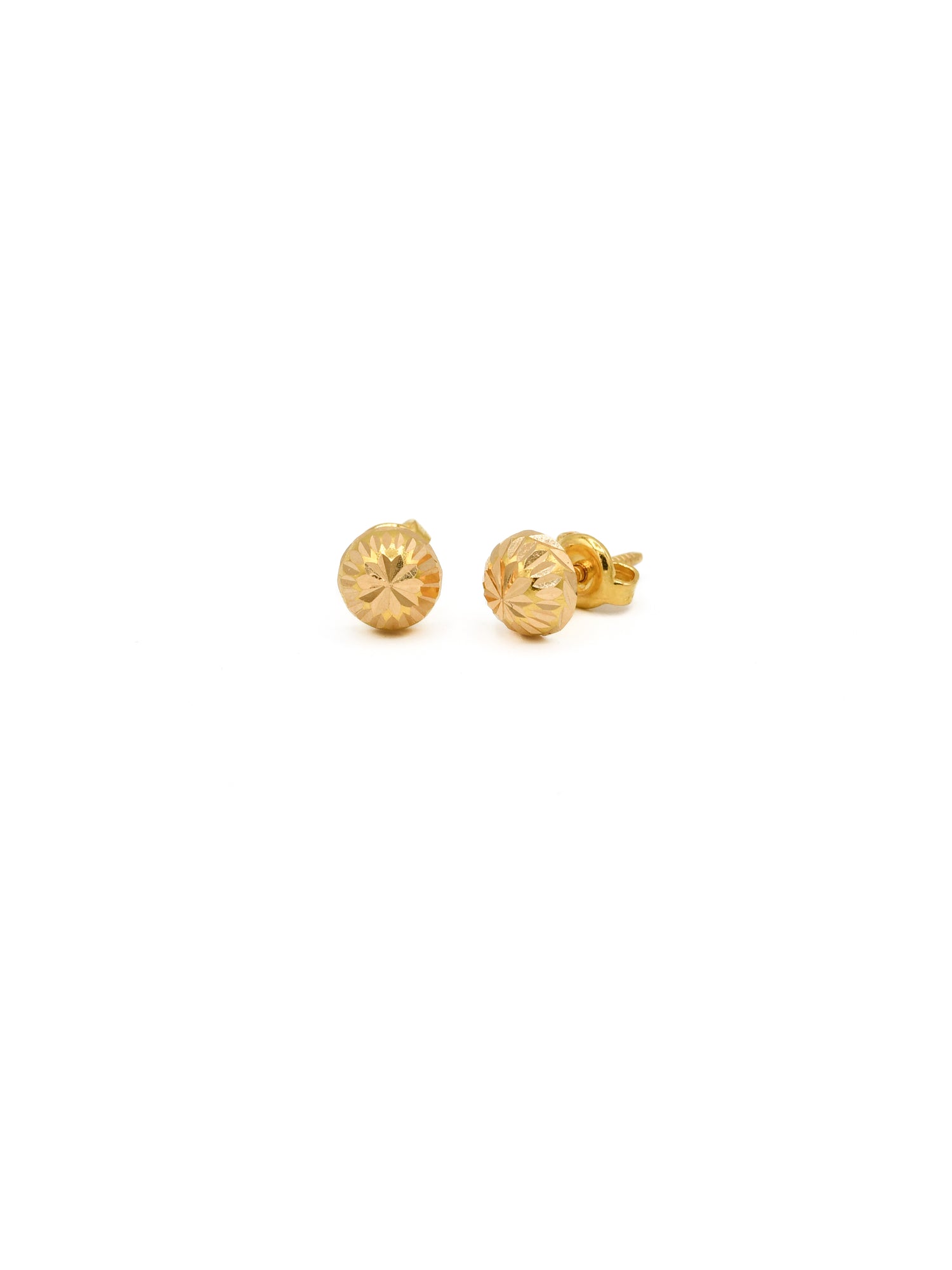 22ct Gold Stud Earrings