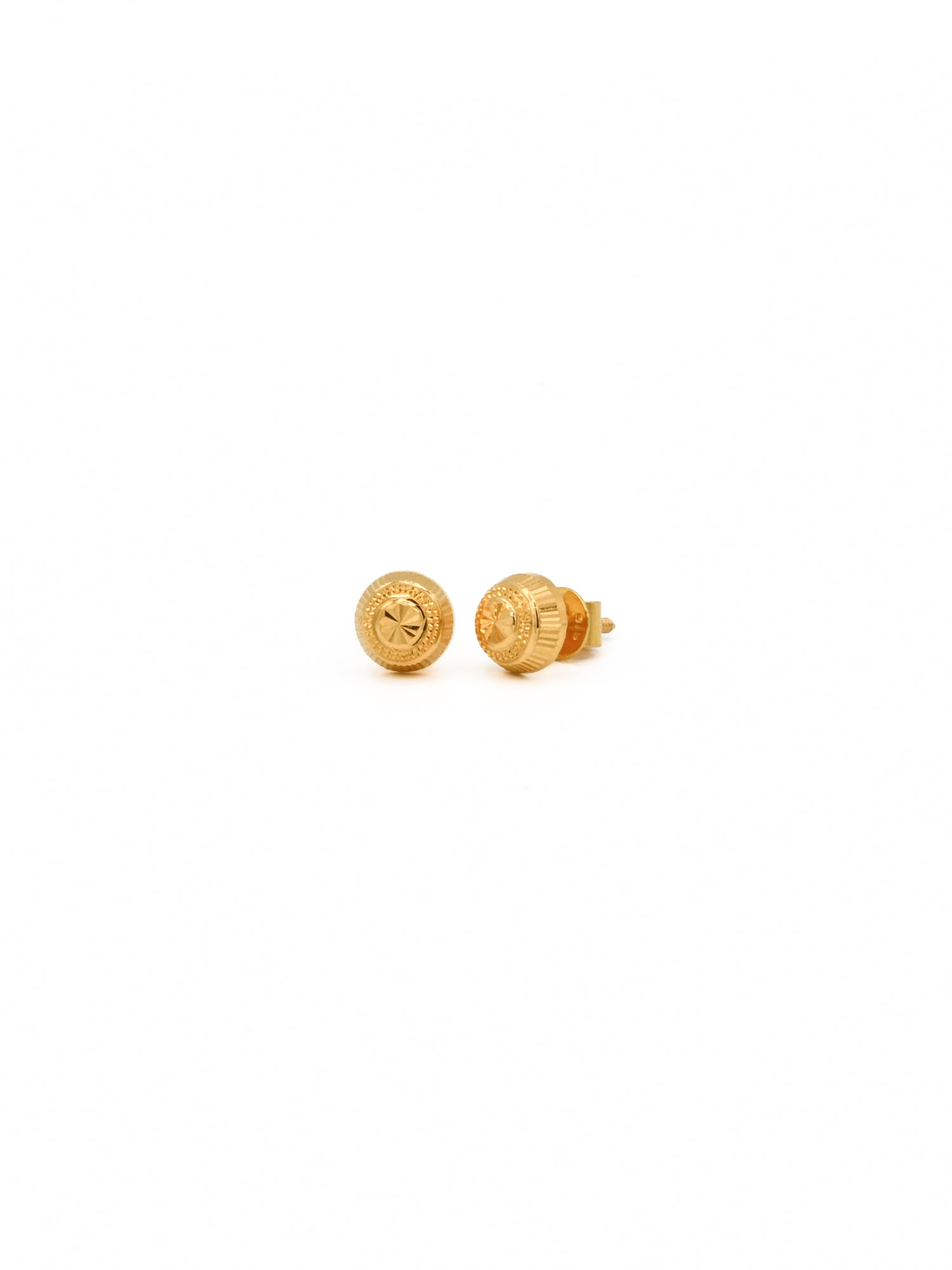 22ct Gold Stud Earrings