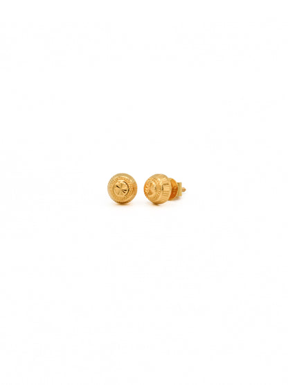 22ct Gold Stud Earrings