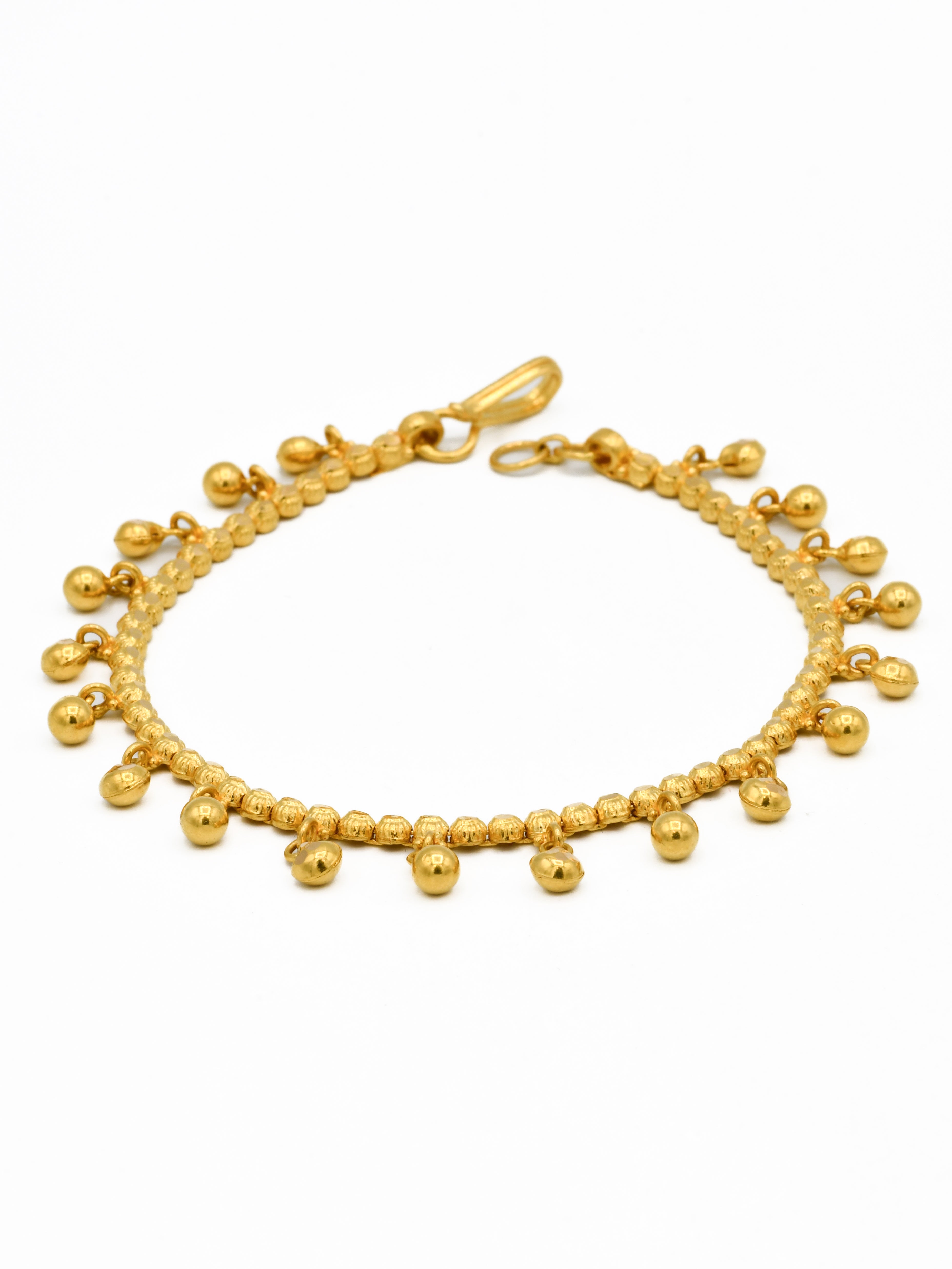 22ct Gold Charms Ladies Bracelet