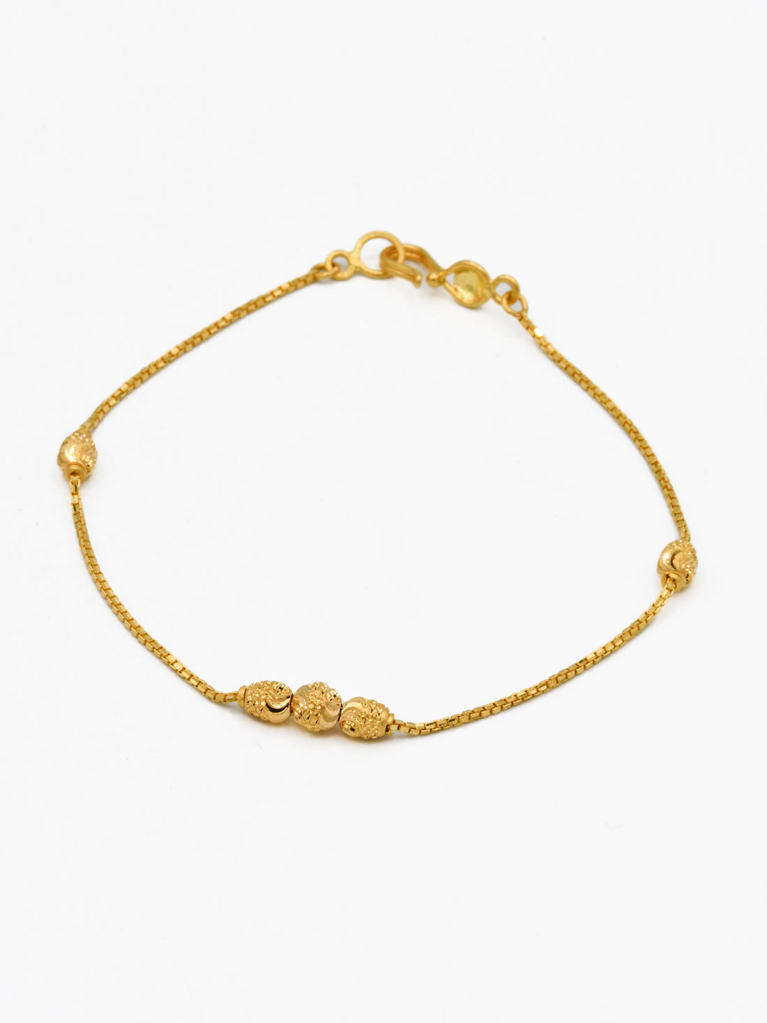 22ct Gold Ball Bracelet