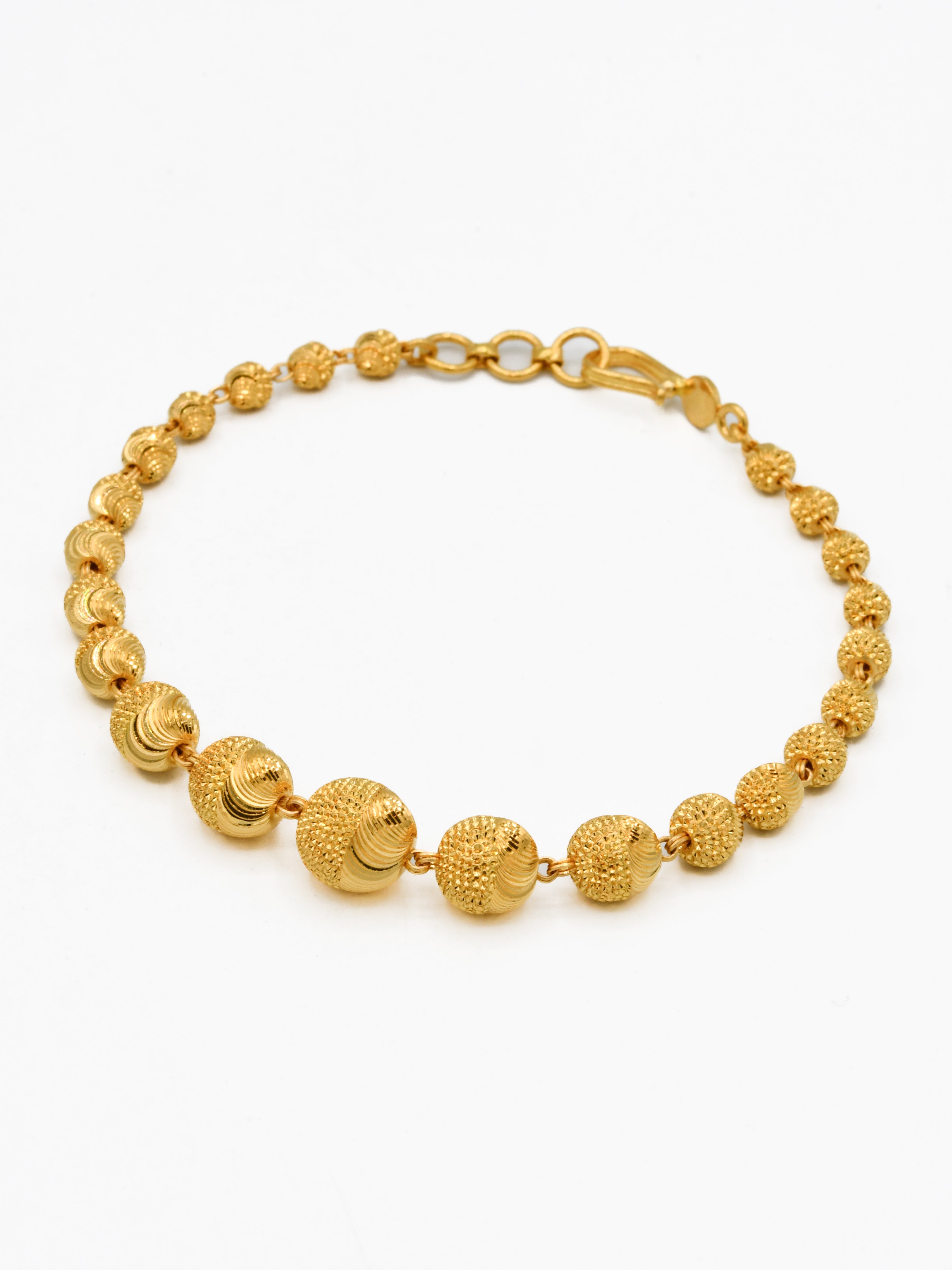 22ct Gold Ball Bracelet