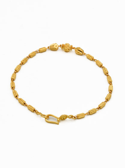 22ct Gold Ball Bracelet