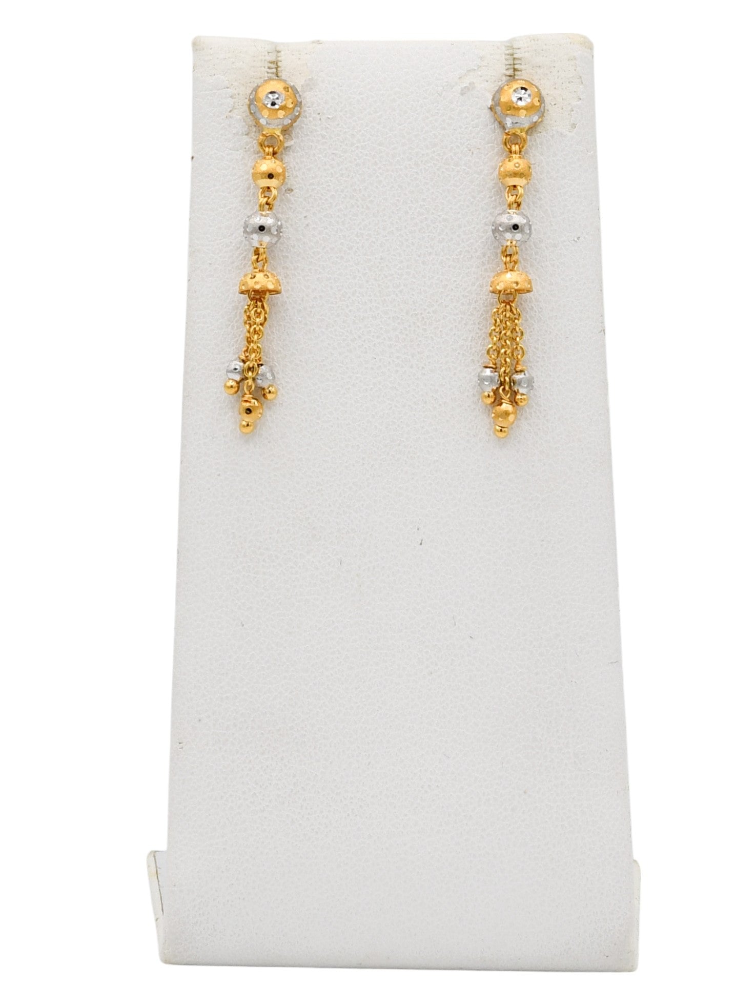 22ct Gold Two Tone Necklace Set