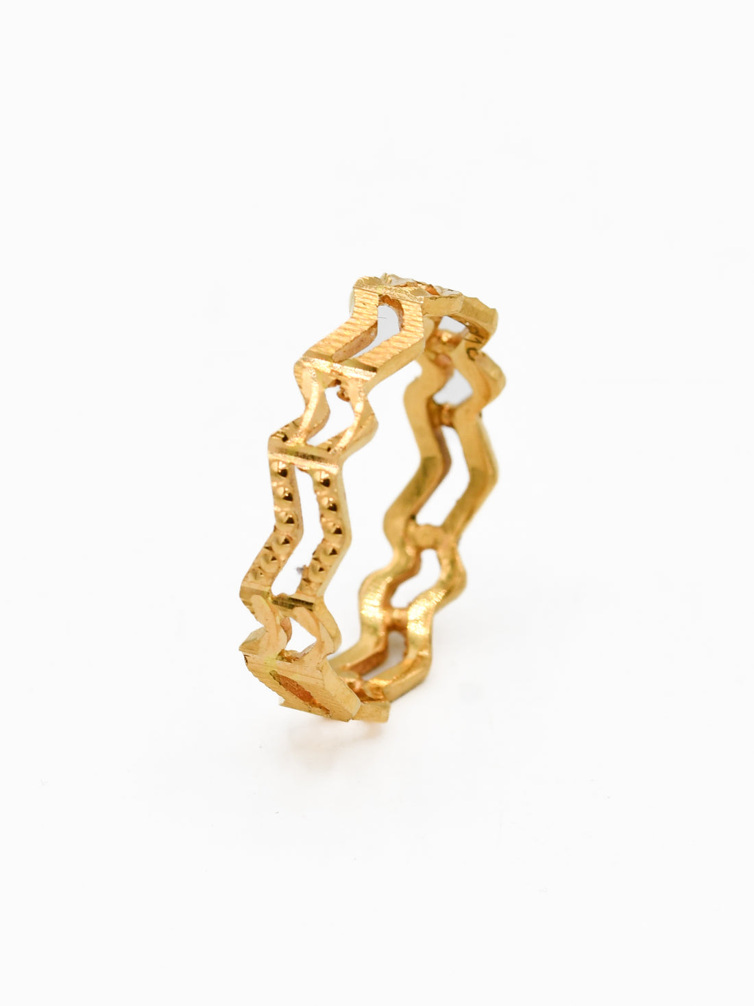 22ct Gold Band Ladies Ring