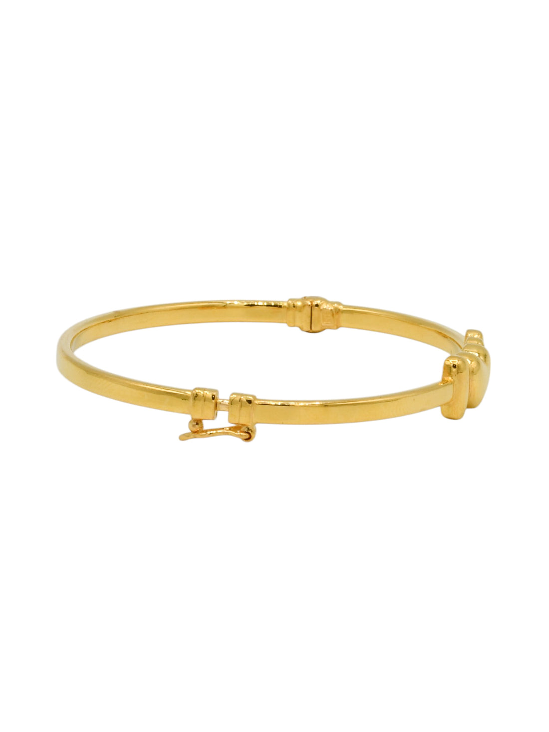 22ct Gold Two Tone Bangle