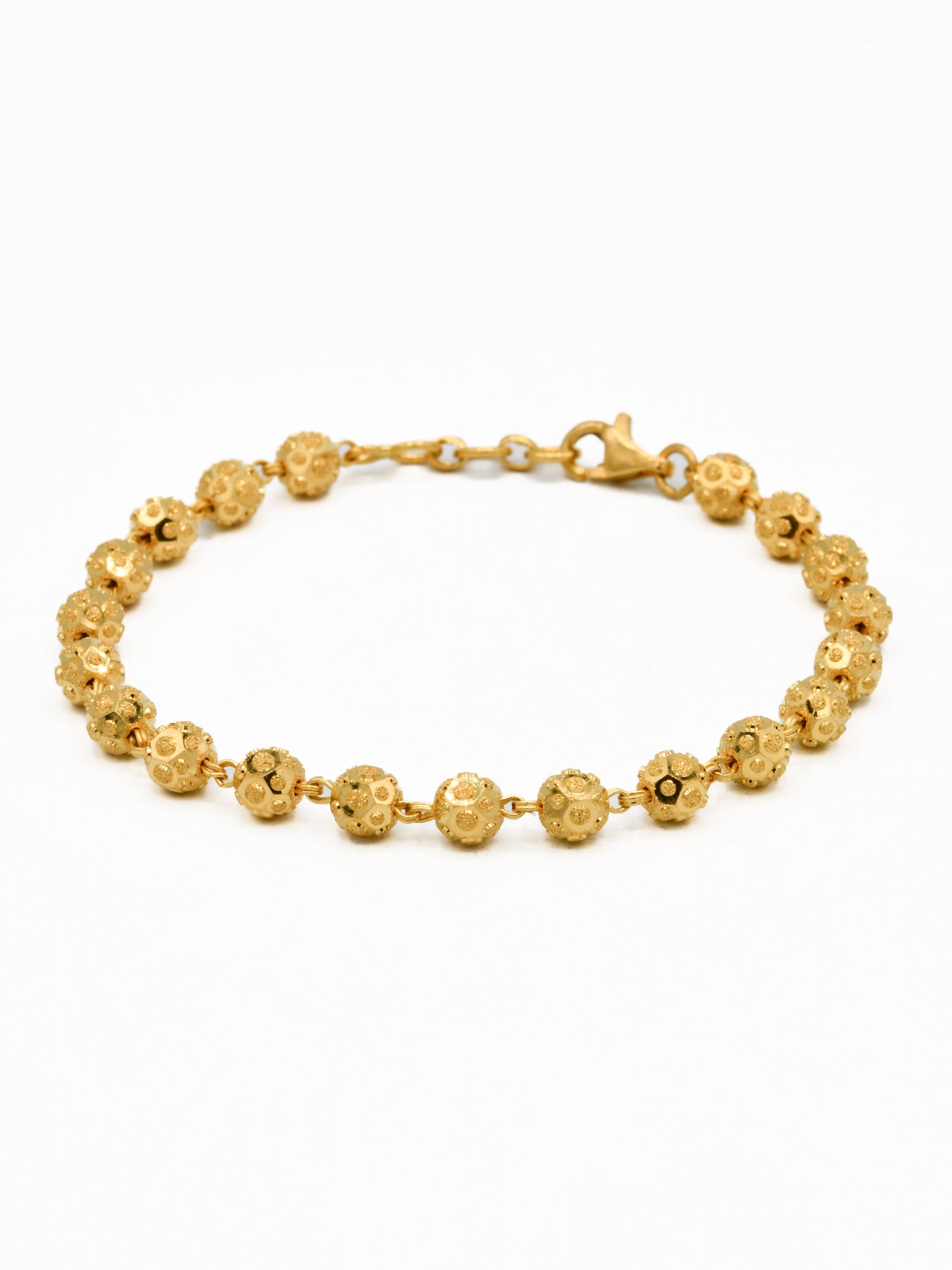 22ct Gold Ball Bracelet