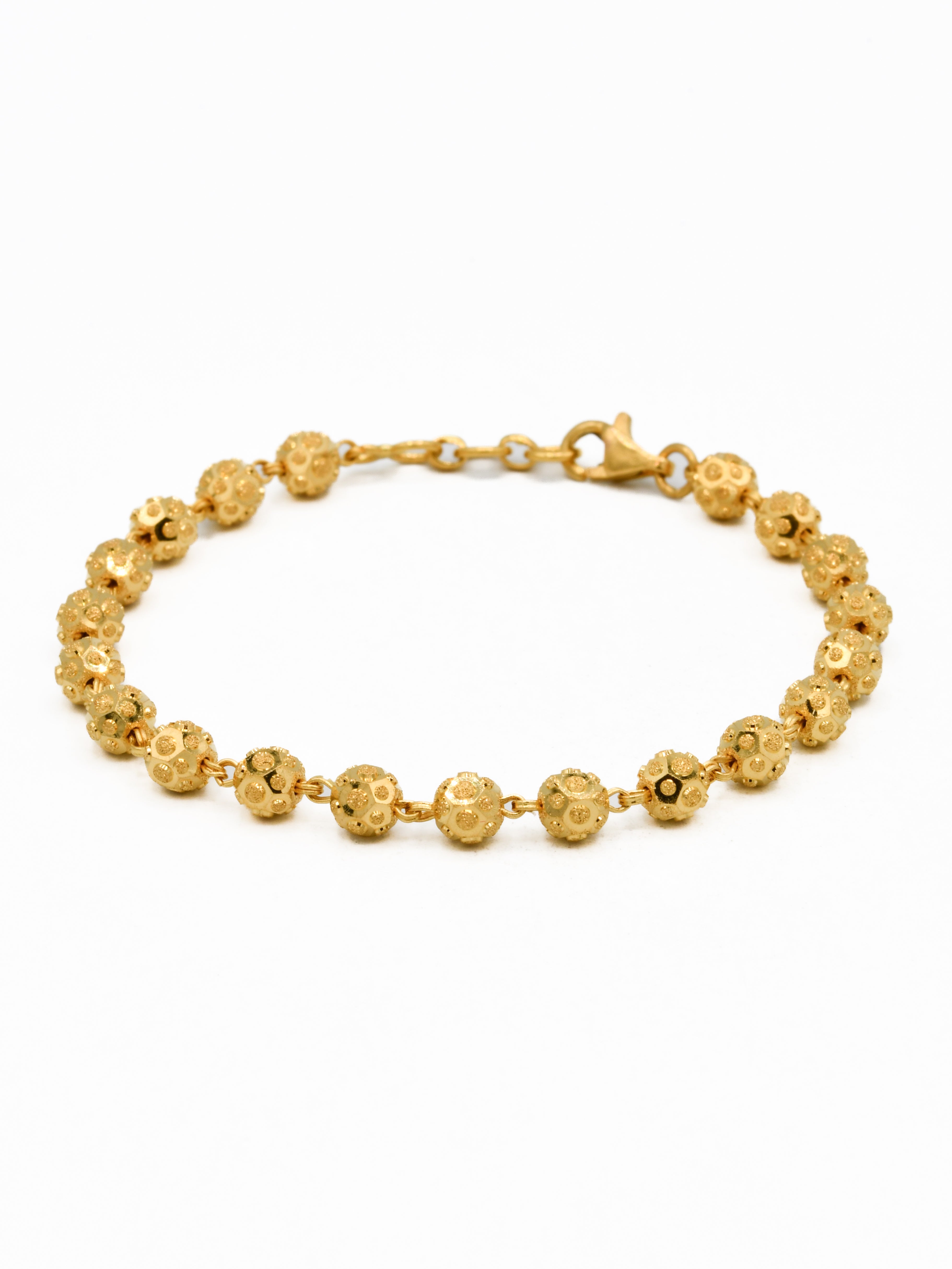 22ct Gold Ball Bracelet