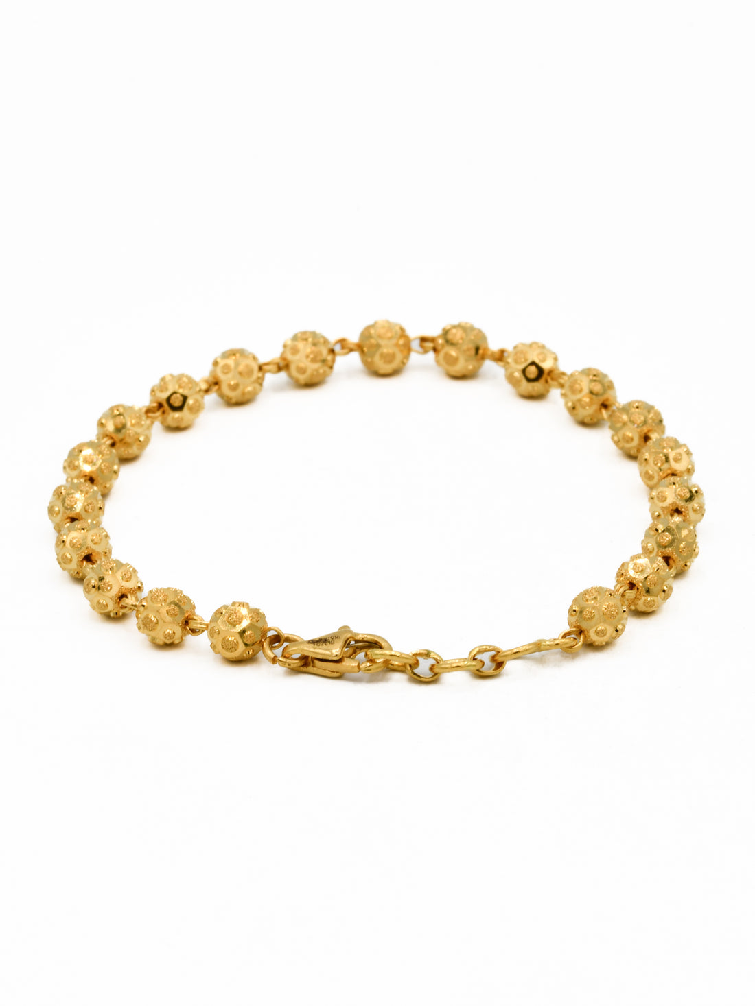 22ct Gold Ball Bracelet