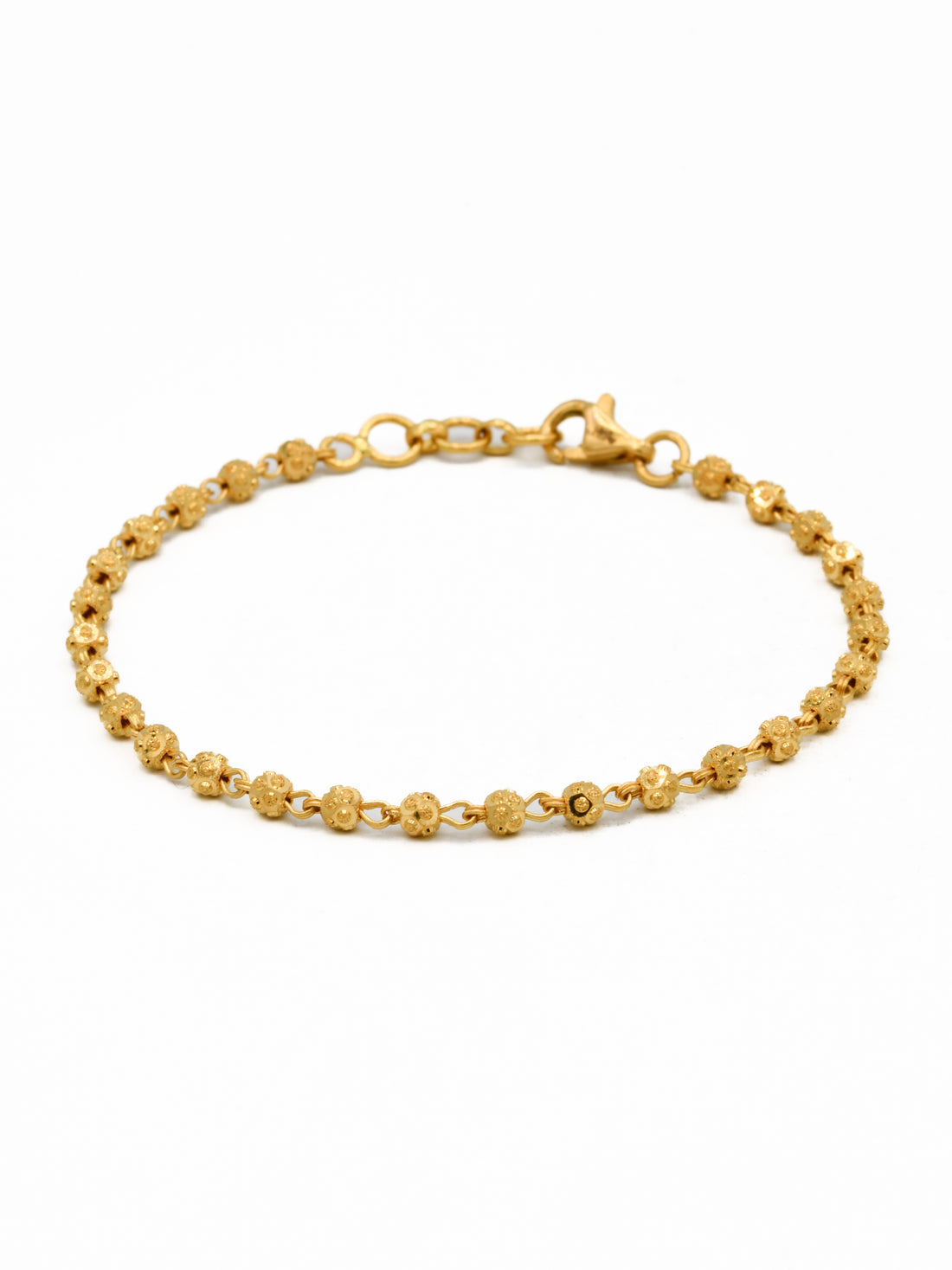 22ct Gold Ball Bracelet