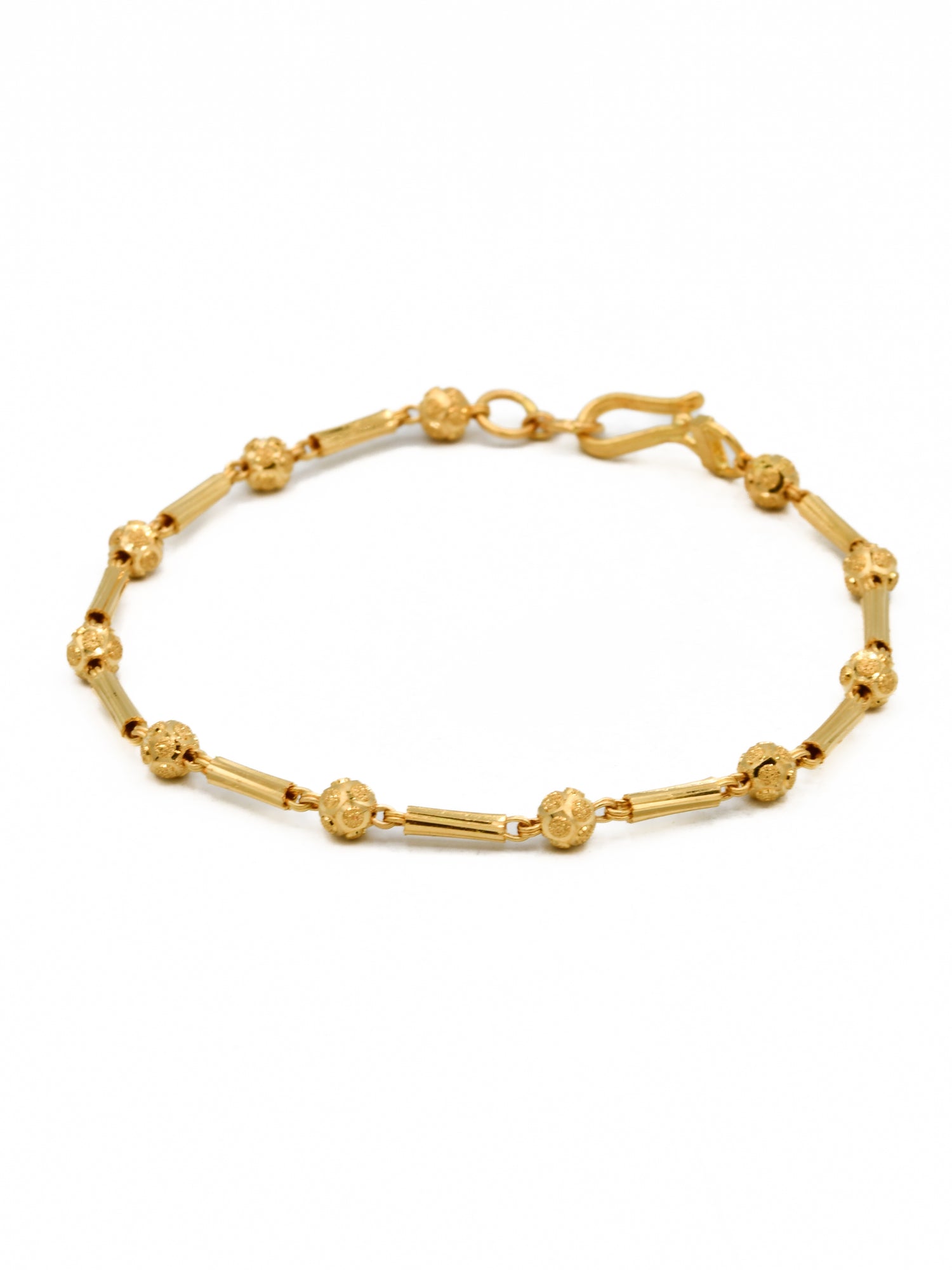 22ct Gold Ball Bracelet