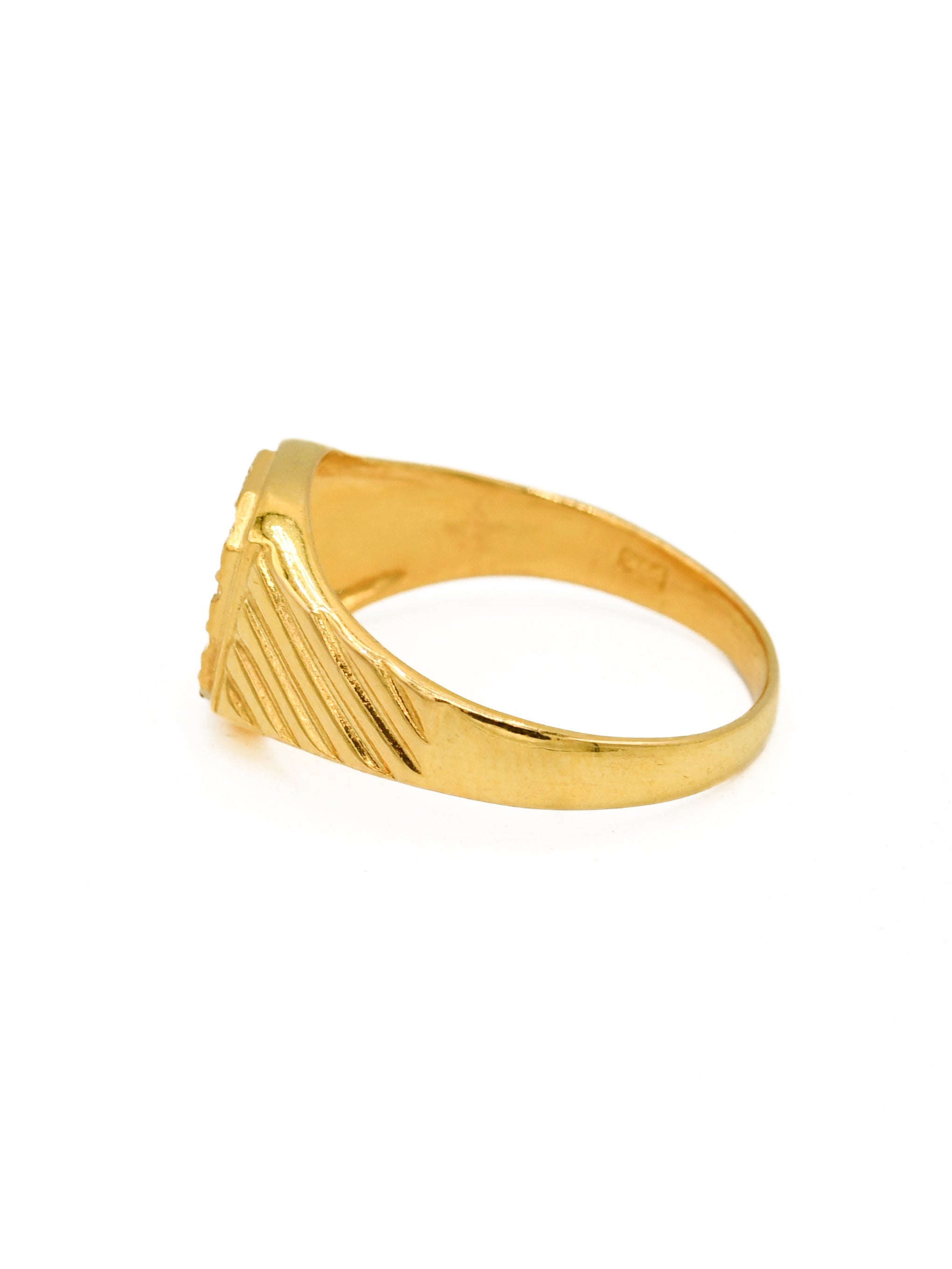 22ct Gold Mens Ring