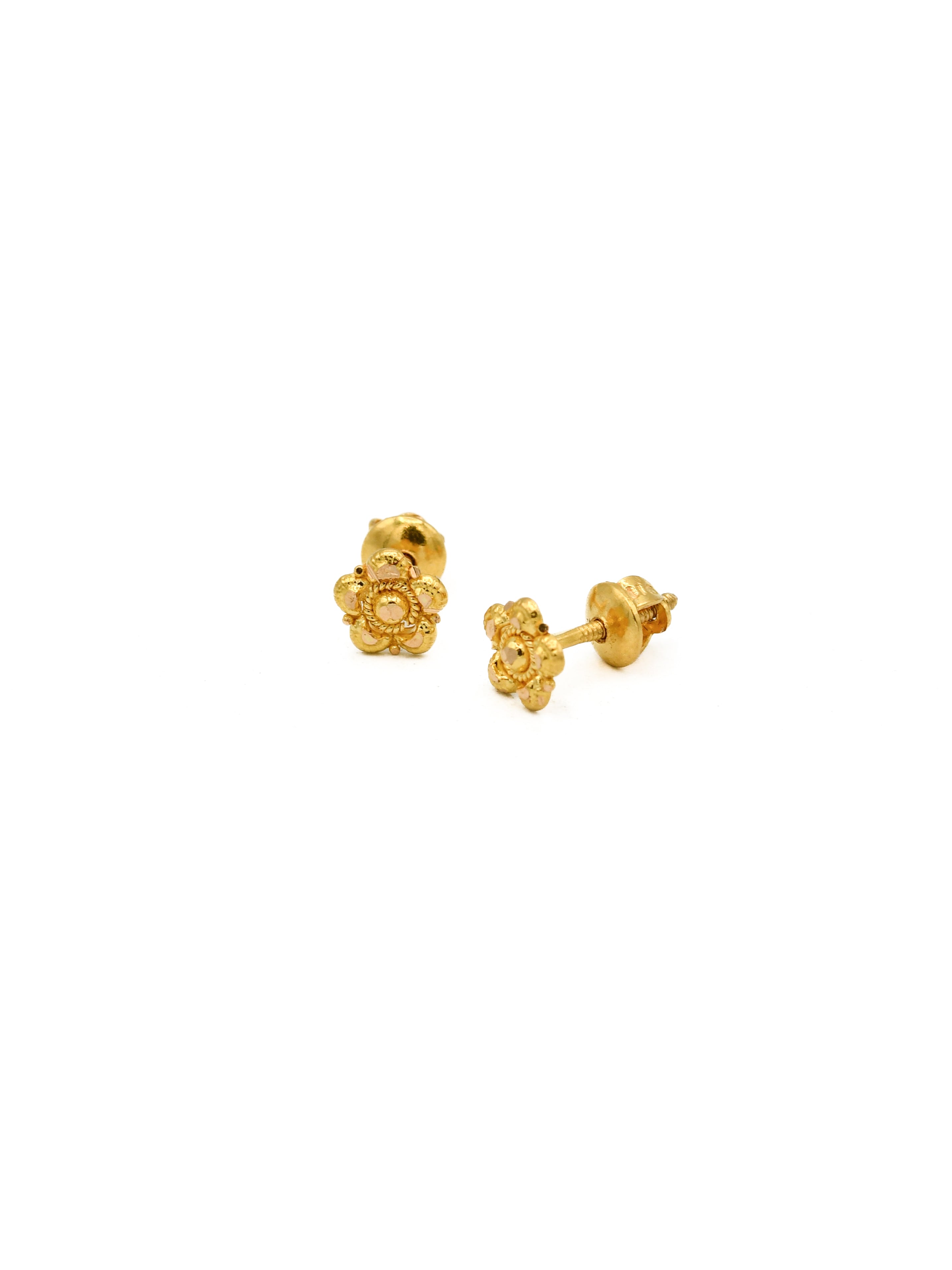 22ct Gold Stud Earrings